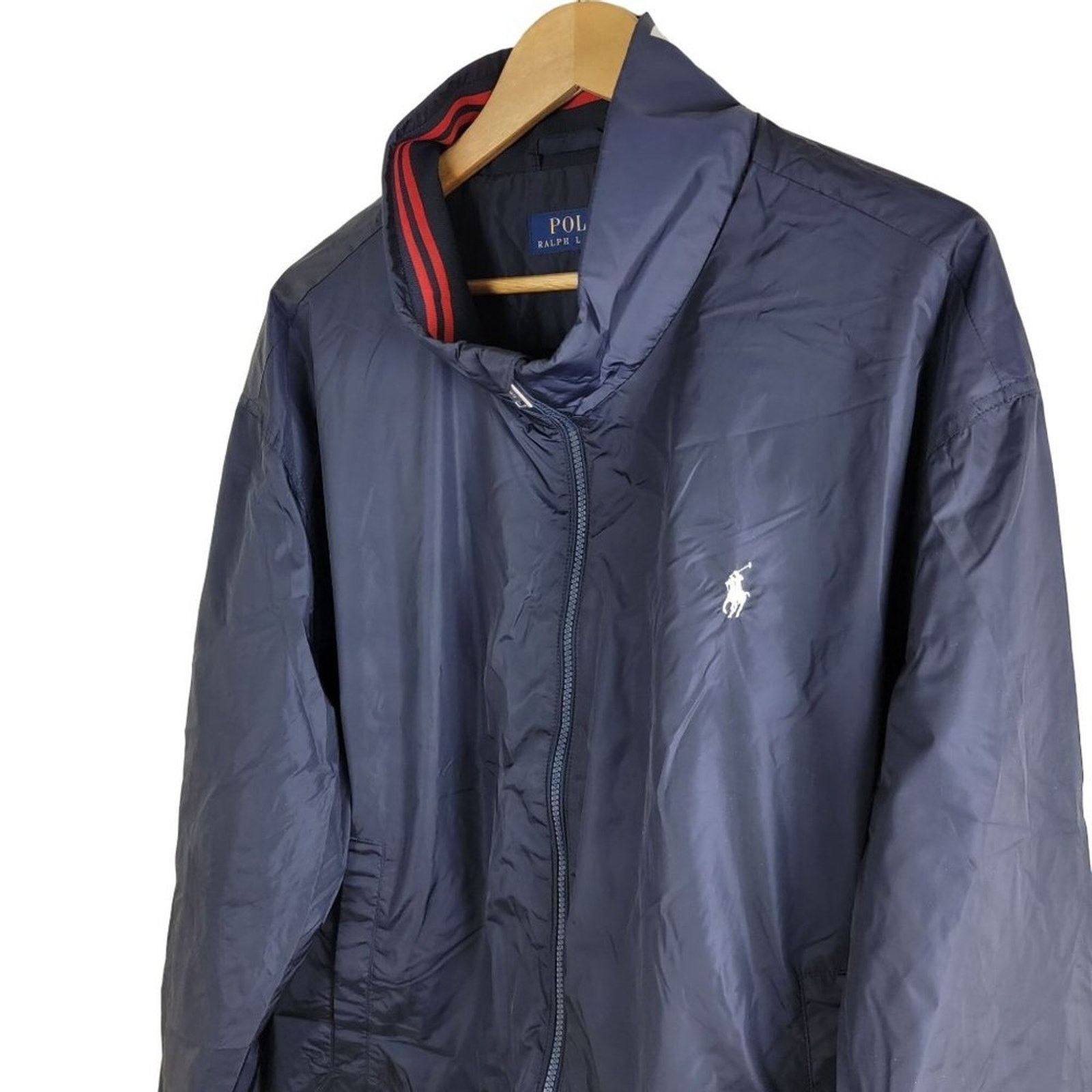 Polo Ralph Lauren Polo Ralph Lauren Retford Nylon Full Zip Windbreaker Jacket Size US XXL / EU 58 / 5 - 5 Thumbnail