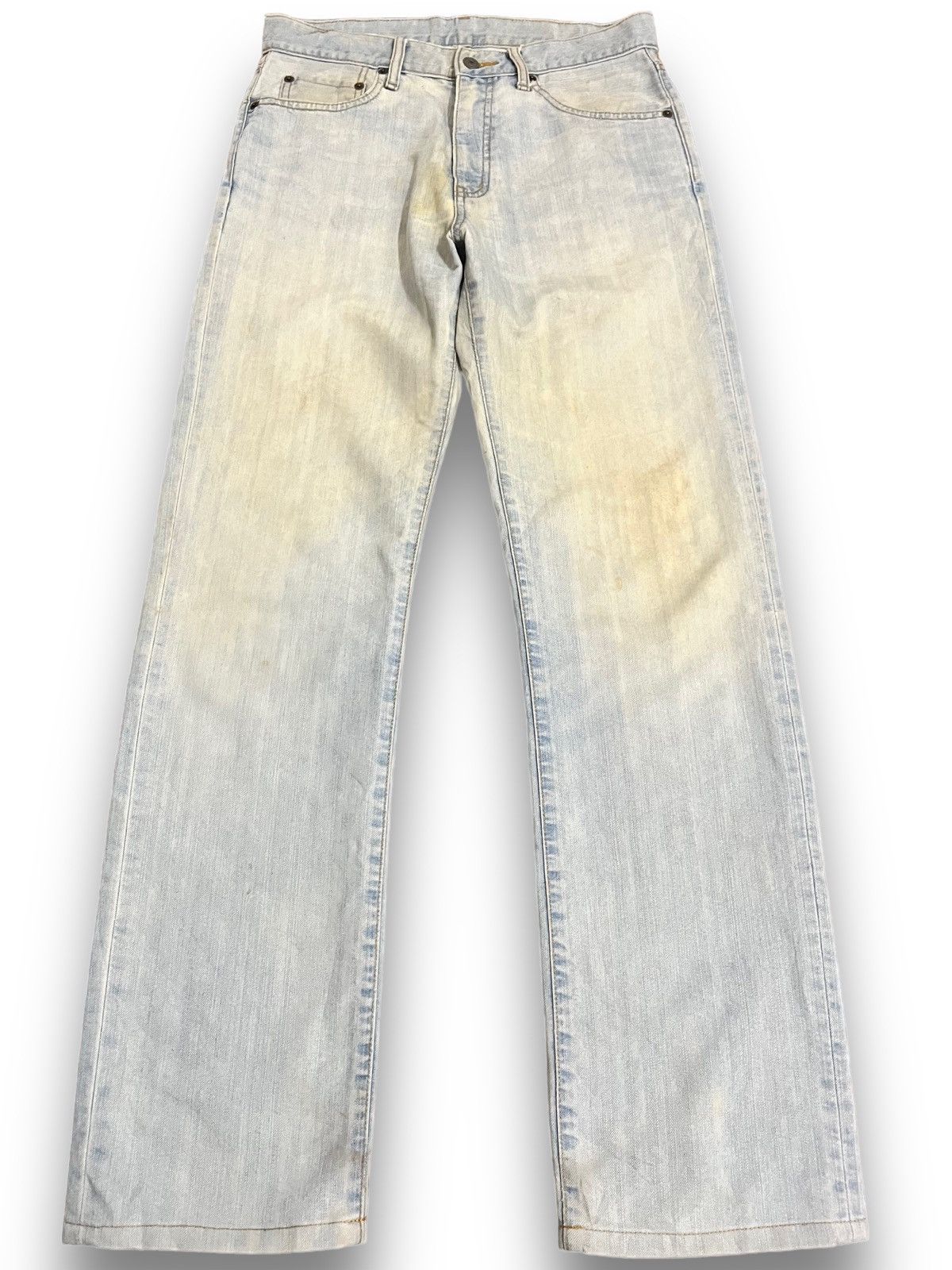 Jun Takahashi Vintage Uniqlo Retro Style Jeans Size US 30 / EU 46 - 1 Thumbnail