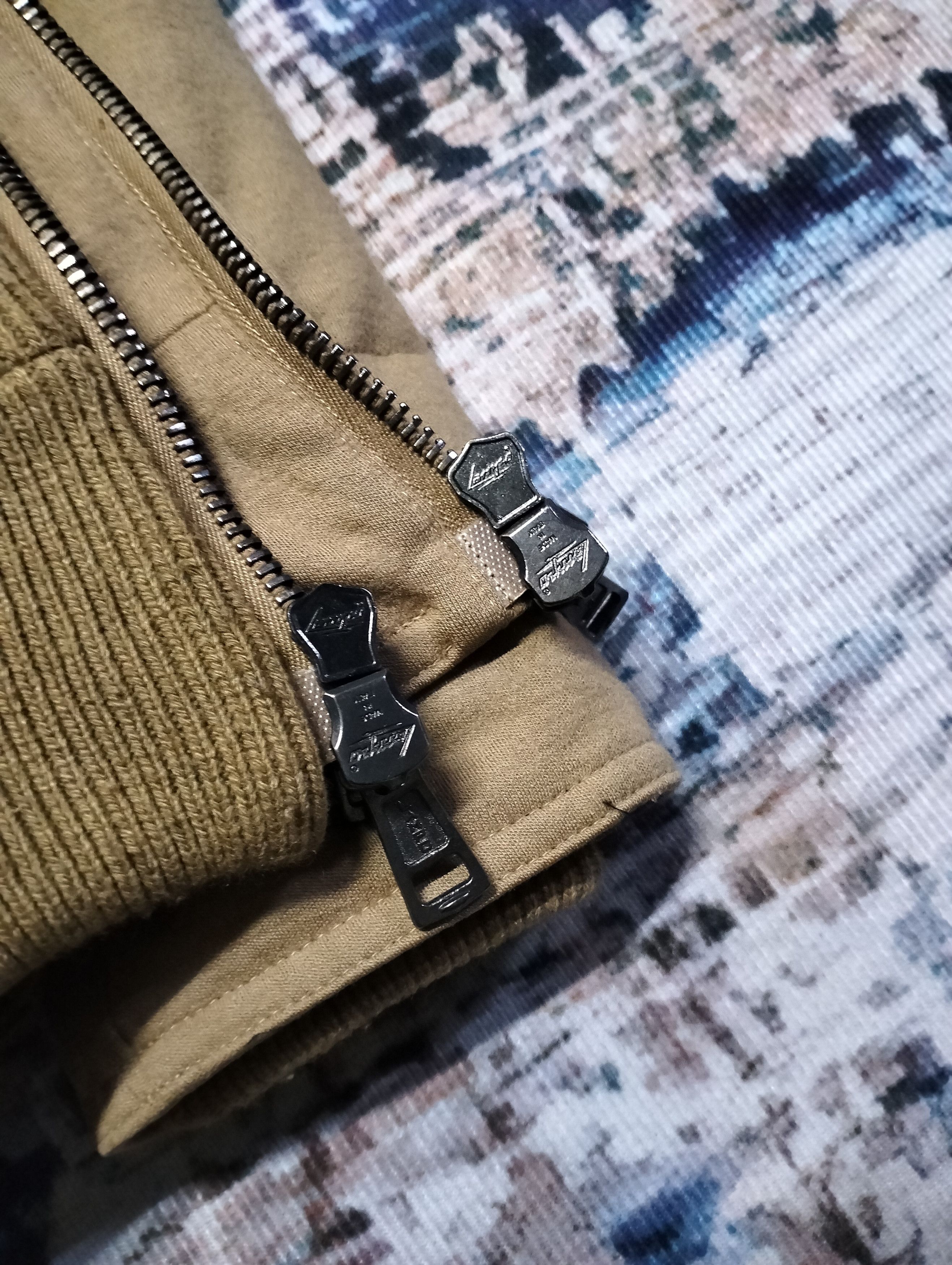 AKM AKM Wool Down Jacket Double Zipper Rare Design Size US S / EU 44-46 / 1 - 12 Thumbnail