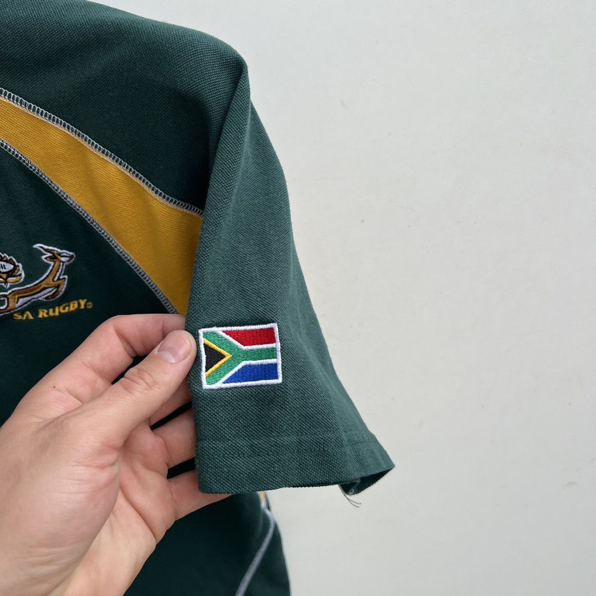 Canterbury of New Zealand Canterbury Rugby Union South Africa shirt jersey Size US S / EU 44-46 / 1 - 7 Thumbnail