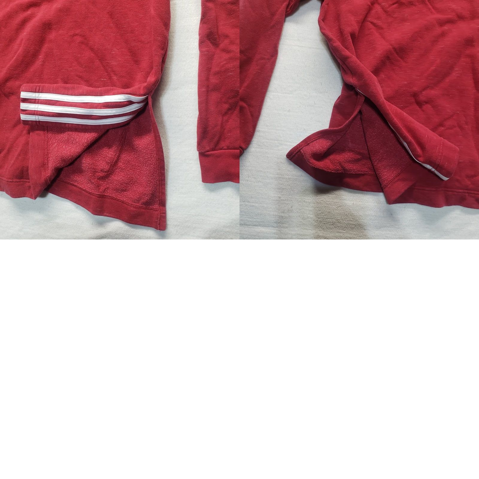 Adidas Adidas Hooded Jacket Women L Red Sweatshirt Logo Long Sleeve Large Size L / US 10 / IT 46 - 8 Thumbnail