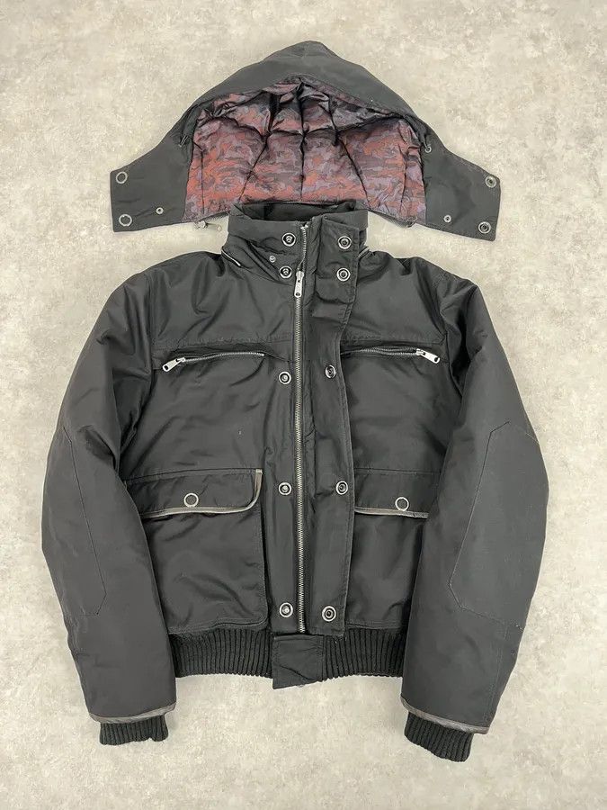 Vintage Massimo Rebecchi Black Puffer Jacket Size US M / EU 48-50 / 2 - 3 Thumbnail