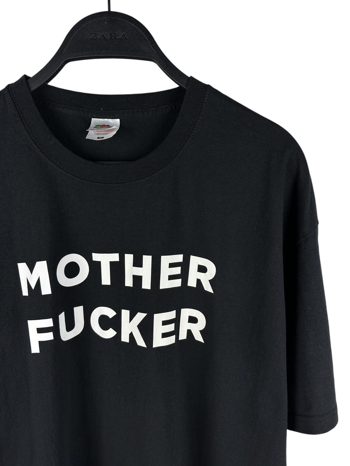 Other “Mother Fucker” Bold Statement Graphic Print T-Shirt Black Size US XL / EU 56 / 4 - 3 Thumbnail