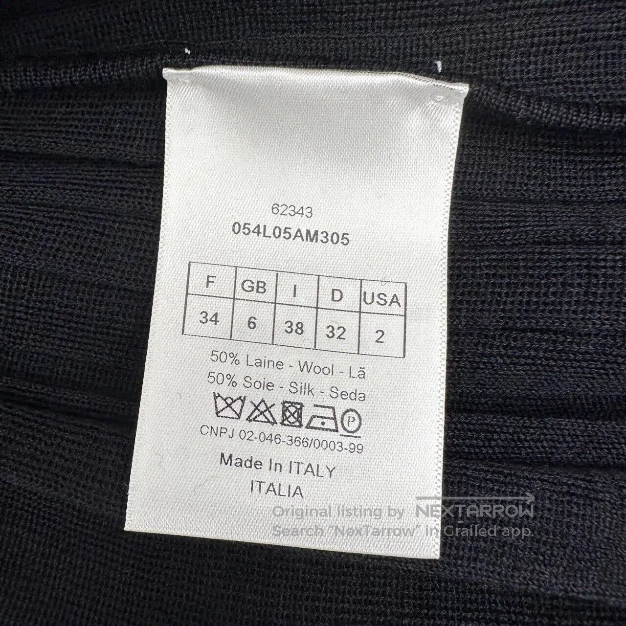 Dior dior deep v sleeveless dress 34 size. Size US 34 / EU 50 - 6 Thumbnail