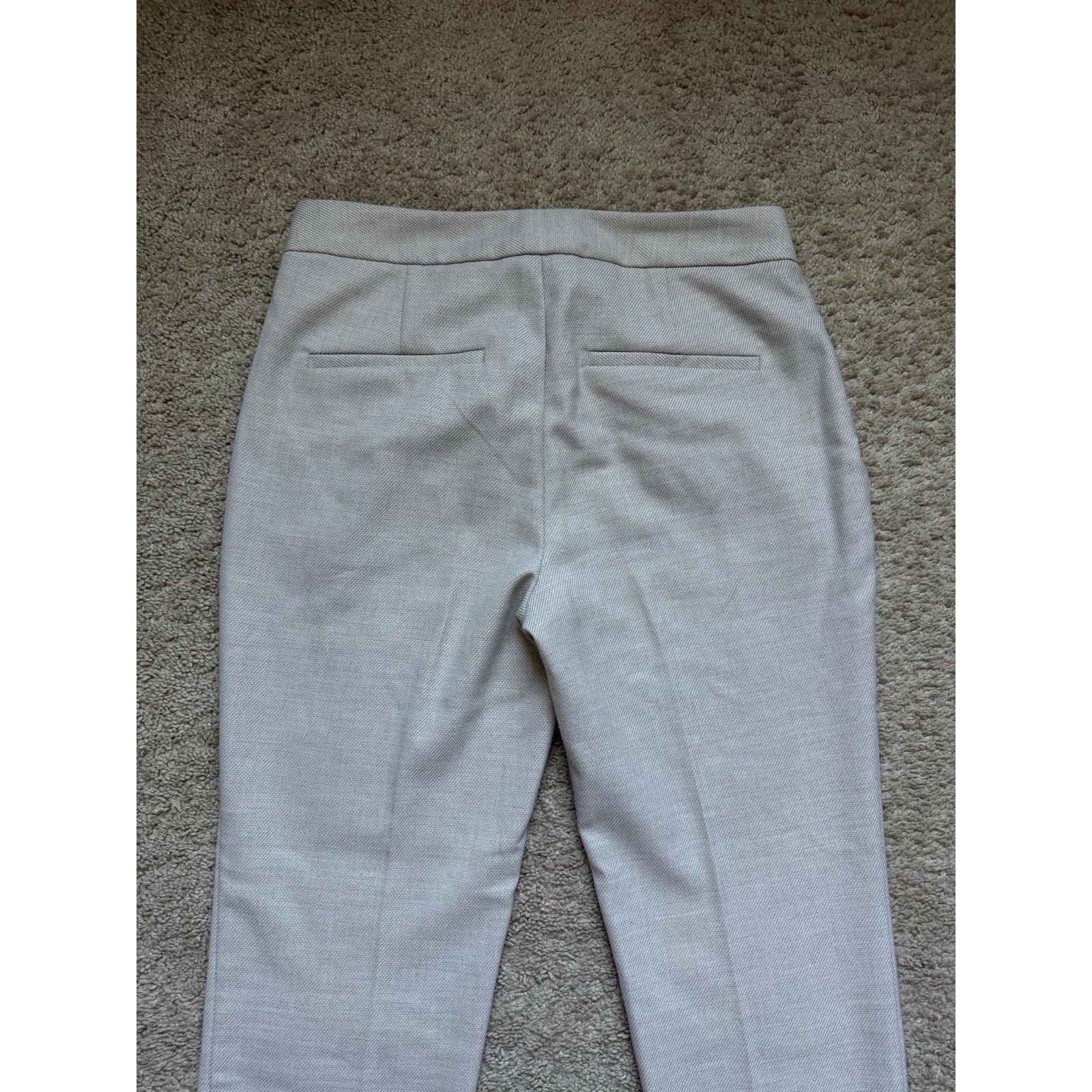 Zara Zara Dress Pants Trousers Beige Ankle Tapered Career Women 2 Size 26" / US 2 / IT 38 - 7 Thumbnail
