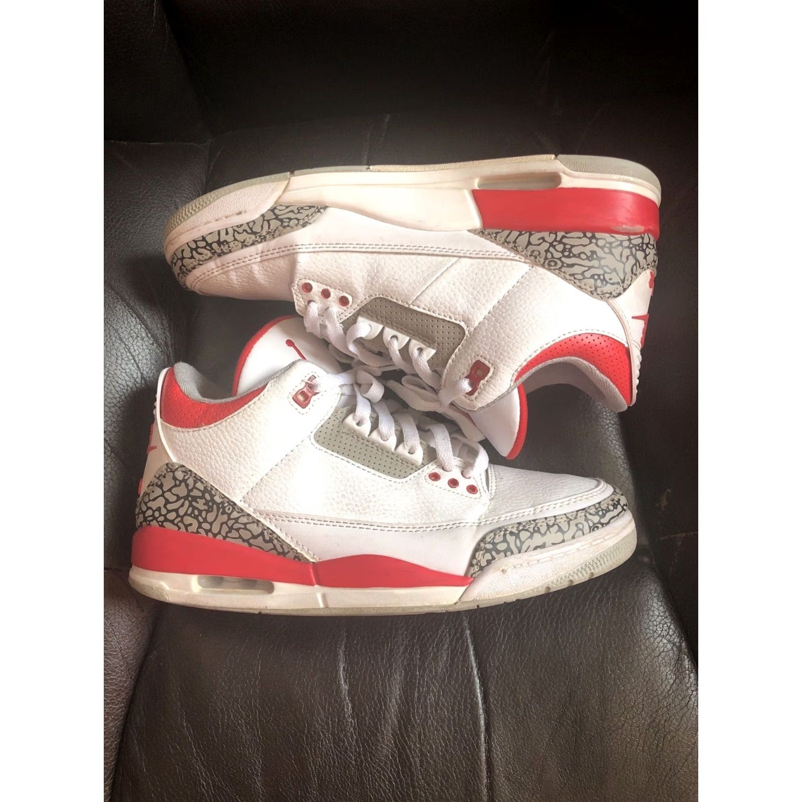 Jordan Brand Nike Air Jordan 3 Retro Fire Red White Grey Black DN3707-160 Men’s 8.5 Shoes Sneaker Retro Jordan 3 Mens Size US 9 / EU 42 - 2 Thumbnail