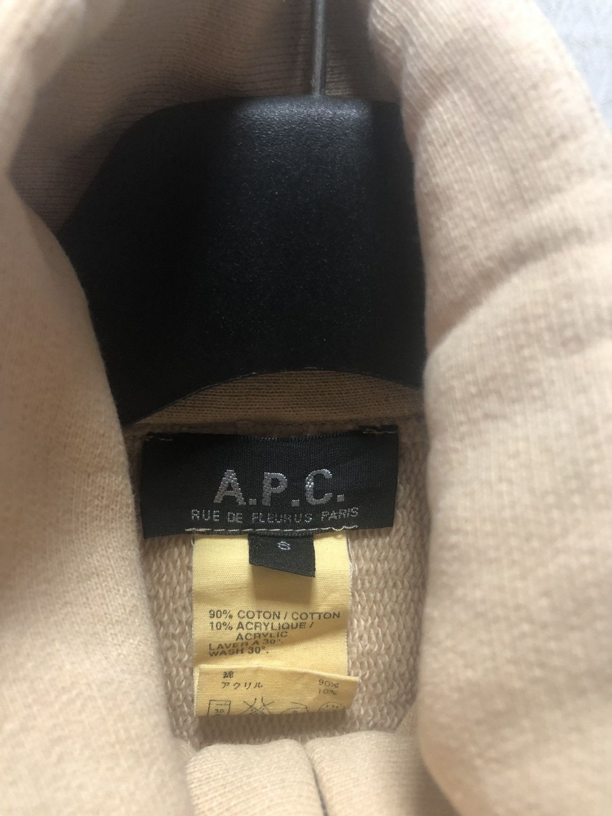 A.P.C. APC Sweater Zip Big Collar Sweatshirt Size S / US 4 / IT 40 - 2 Thumbnail
