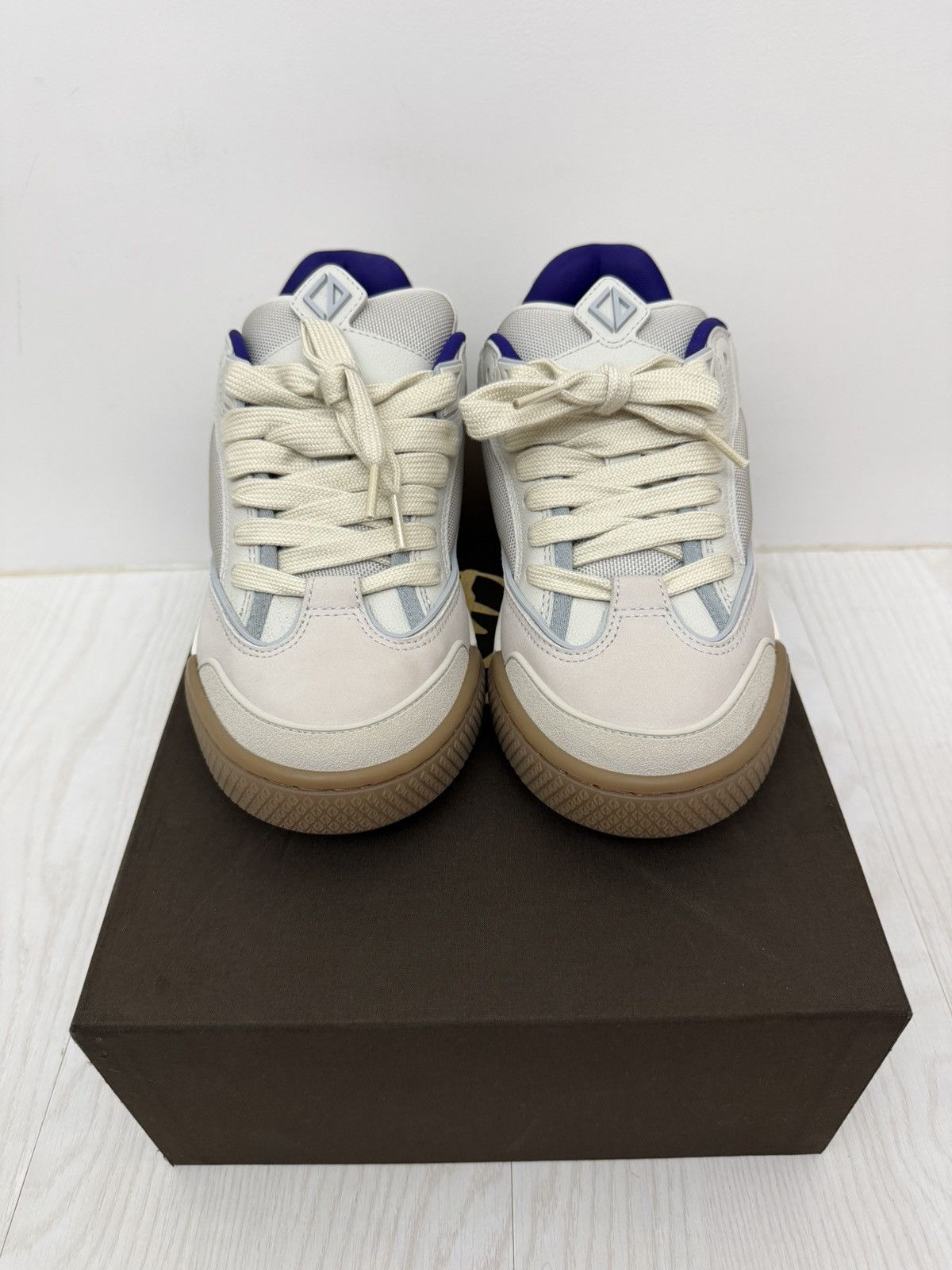 Dior × Travis Scott Dior B713 Cactus Jack Travis Scott Cream Purple Shoes Size US 10 / EU 43 - 5 Thumbnail