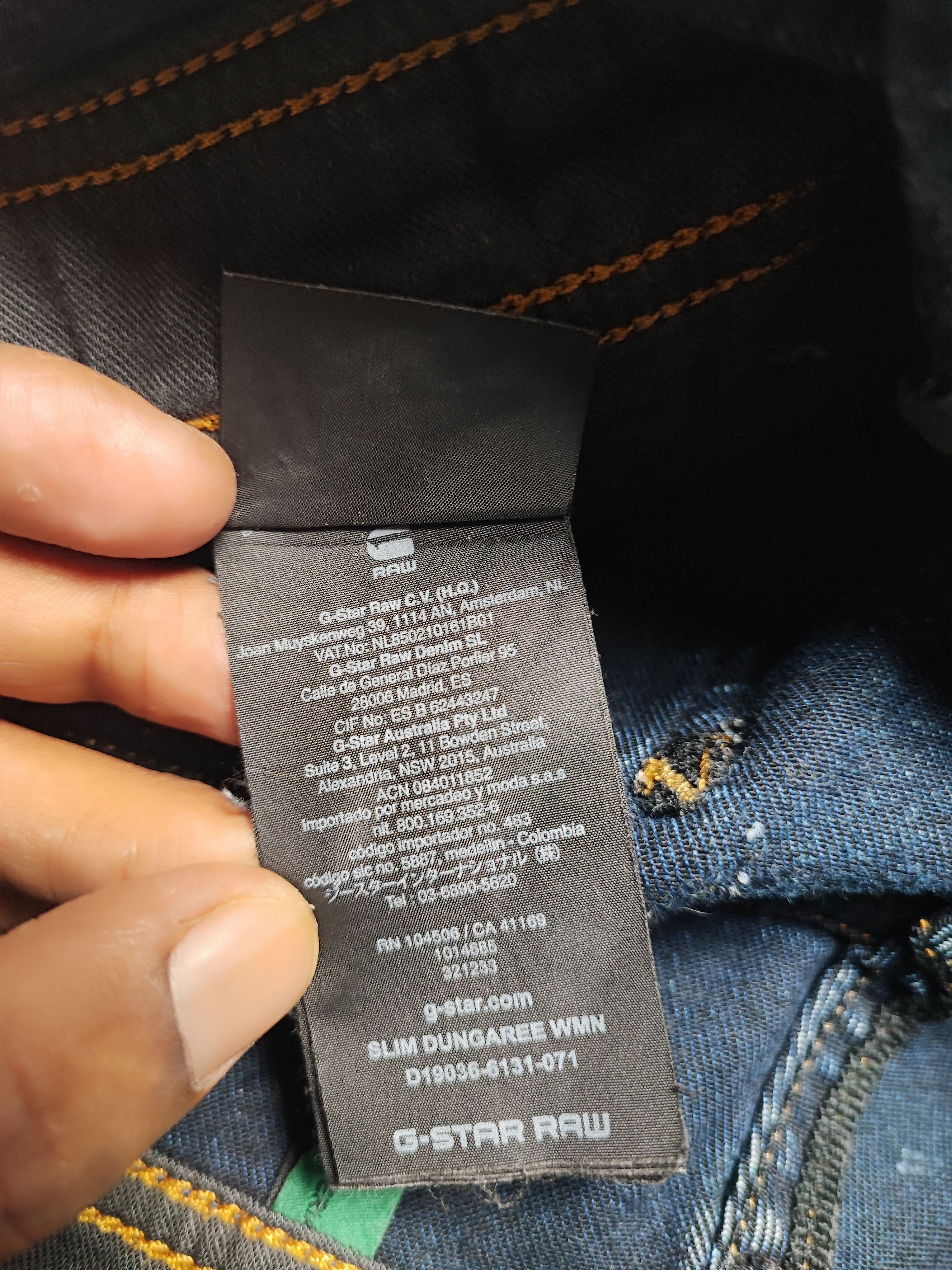 G-Star × Japanese Brand Jumpsuit Gstar Raw Denim Size US 31 - 21 Thumbnail