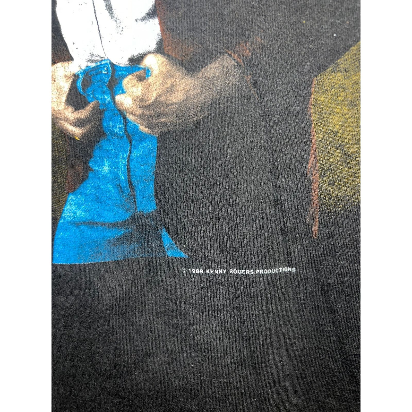 Hanes Vintage Kenny Rogers Shirt Productions Music Tour Tee 80s L Size US L / EU 52-54 / 3 - 5 Thumbnail