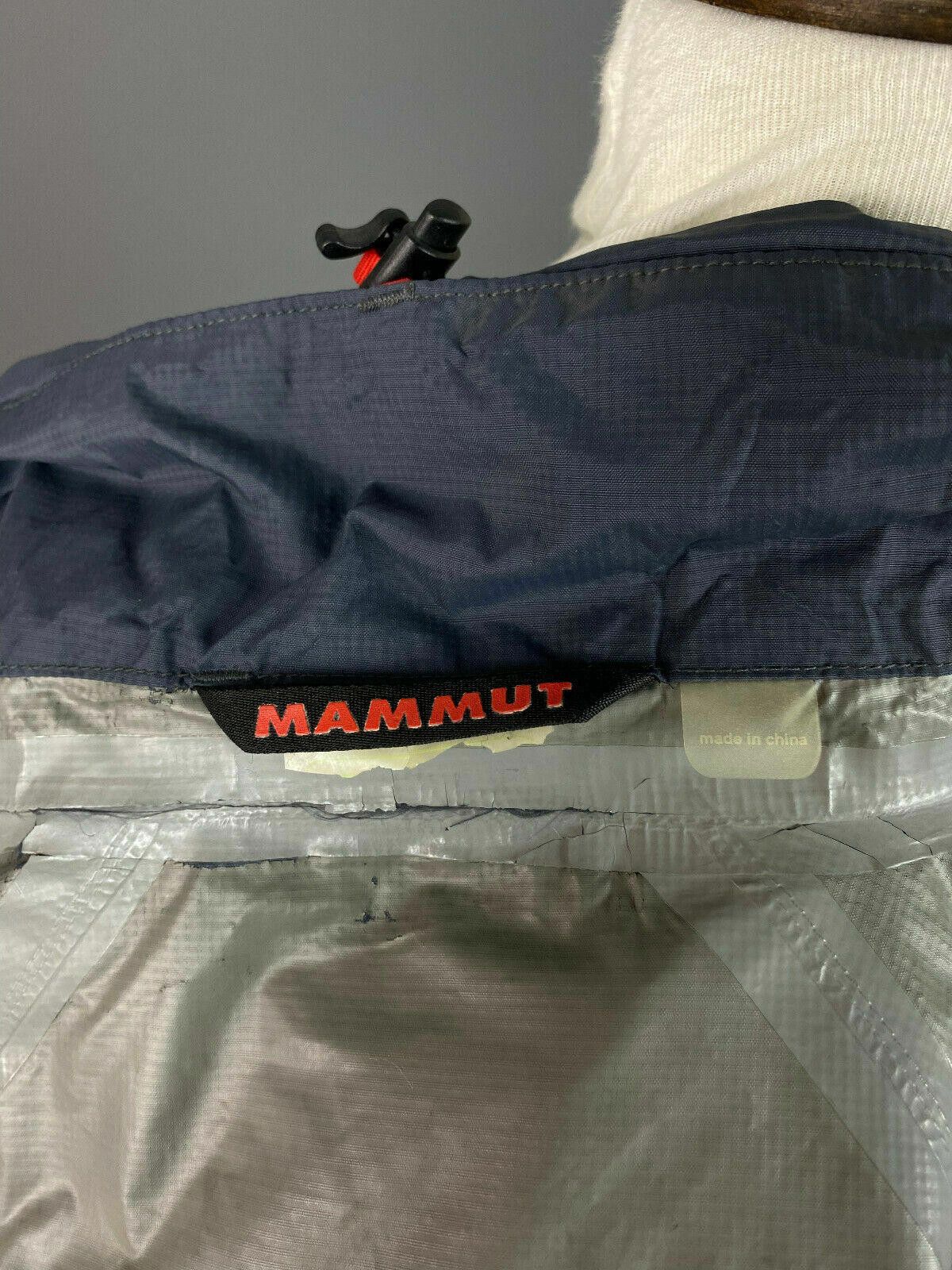 Mammut Mammut Dry Tech Grey Full Zip High Neck Hooded Jacket Size M / US 6-8 / IT 42-44 - 11 Thumbnail