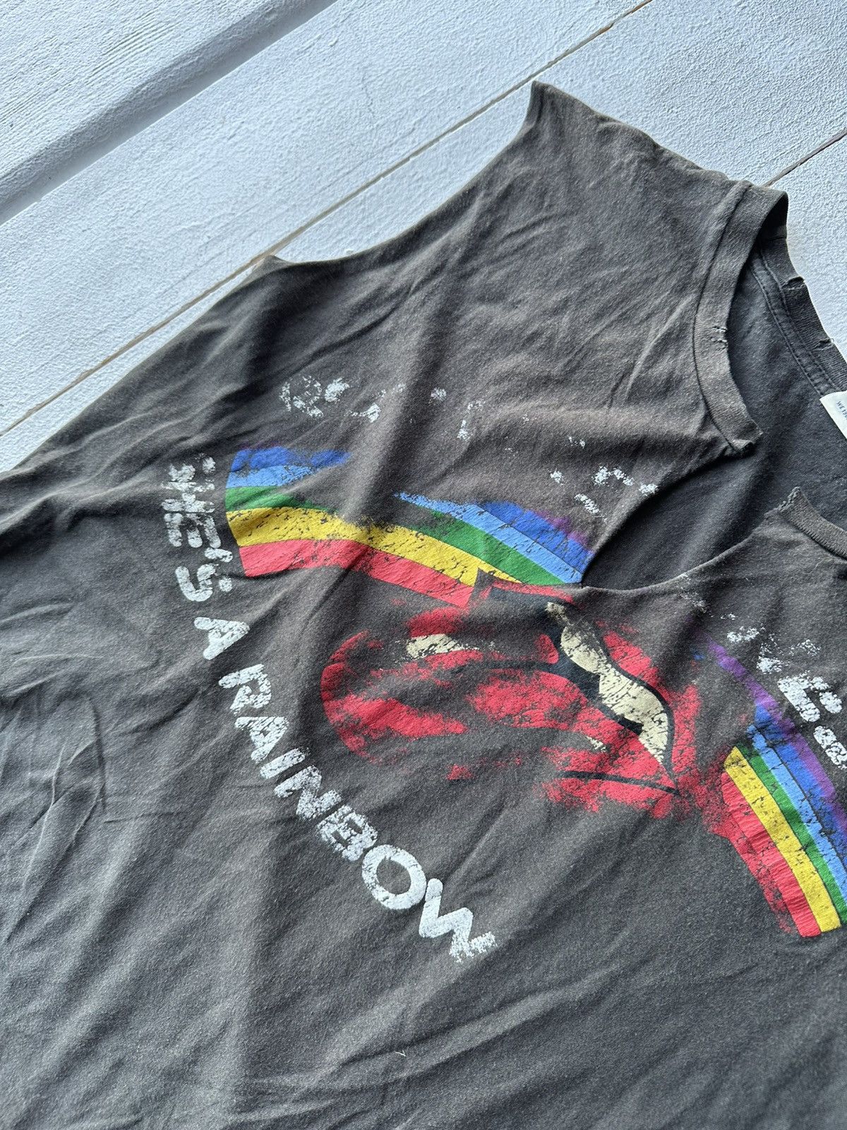 Band Tees 🚨The Rolling Stones RARE BUNNY BUNCH 1969 she’s a rainbow Size US S / EU 44-46 / 1 - 4 Thumbnail