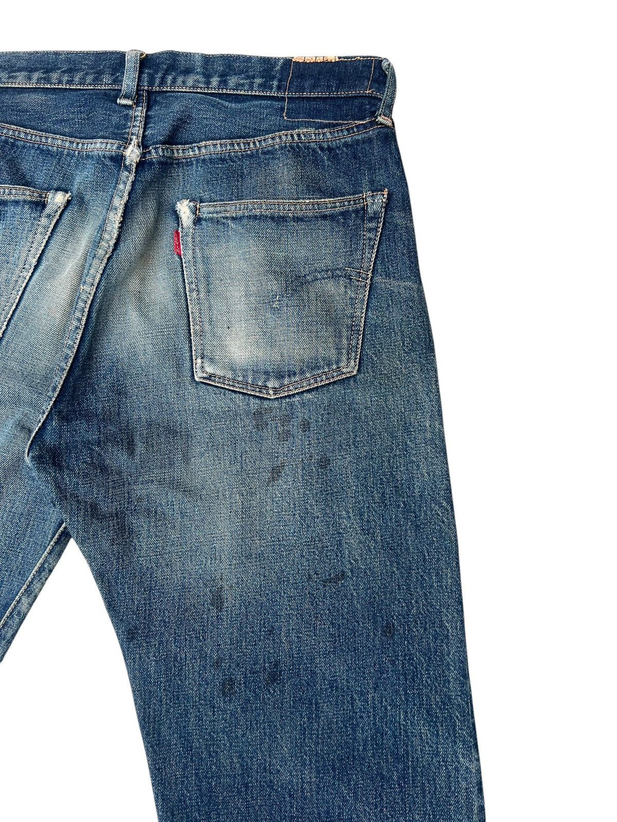Levi's Vintage Clothing 2002 Levi’s LVC Japan Big E Hidden Rivets Selvedge Jeans Size US 32 / EU 48 - 16 Thumbnail