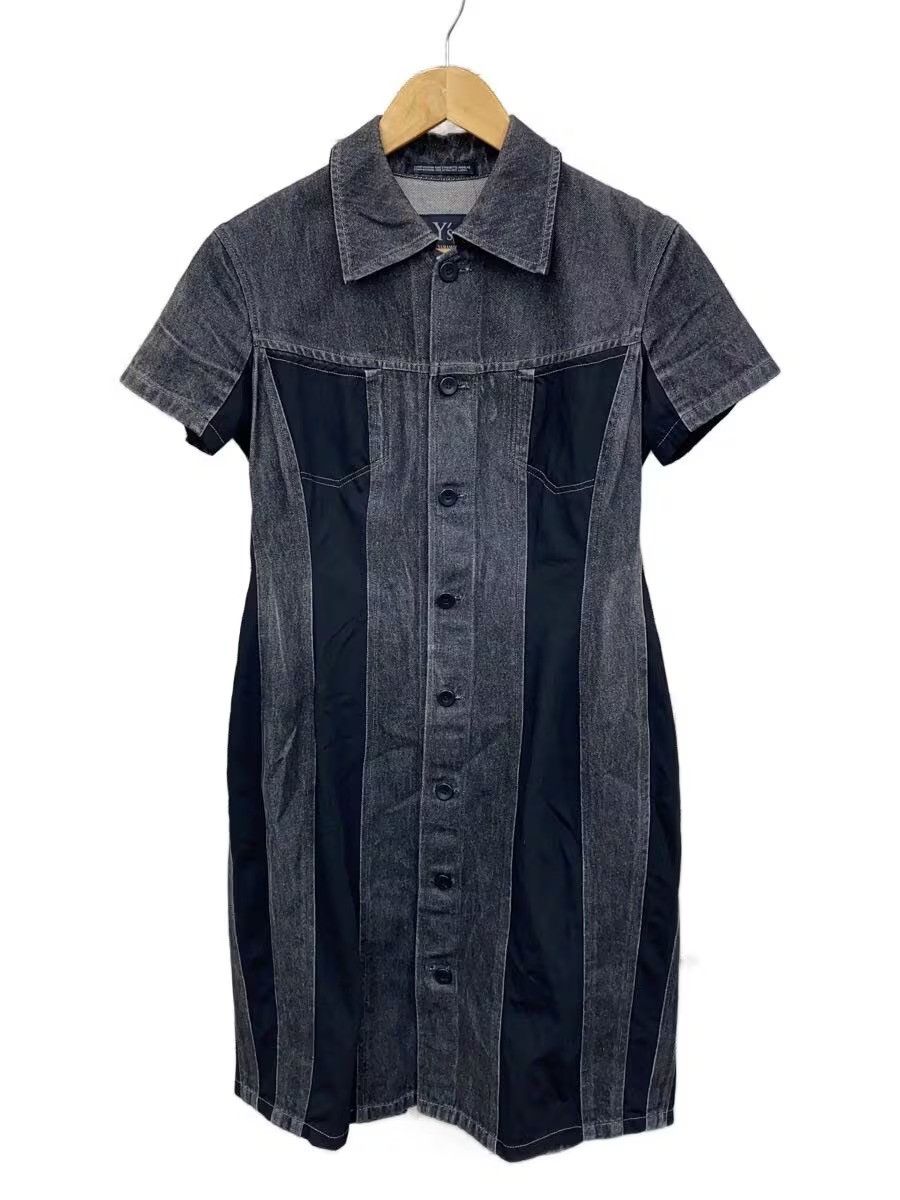 Yohji Yamamoto 90's Denim Dress Size L / US 10 / IT 46 - 1 Thumbnail