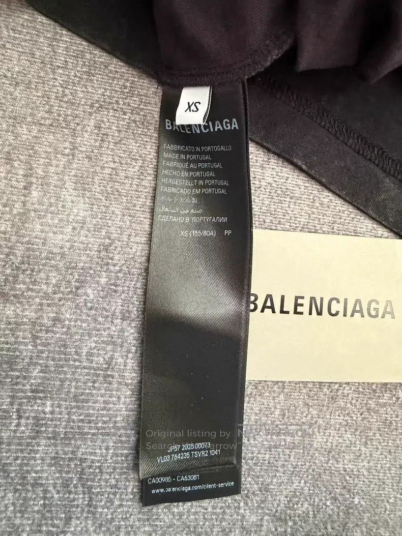 Balenciaga Balenciaga Los Angeles City of Angels T-shirt Size US XS / EU 42 / 0 - 4 Thumbnail