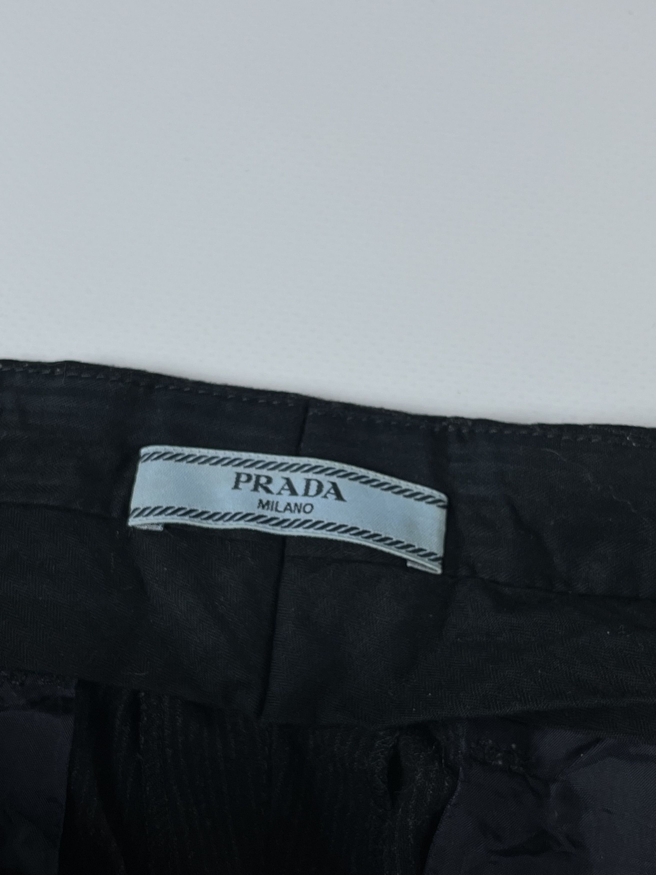 Prada Prada Wide Wool Suit Pants Size US 32 / EU 48 - 2 Thumbnail
