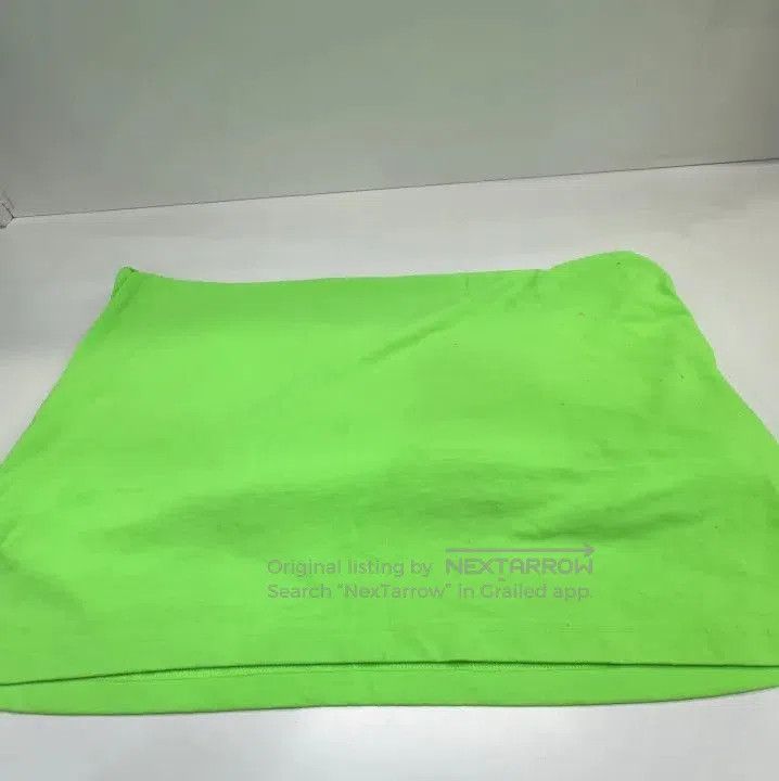 Balenciaga Balenciaga Fluorescent Green Long Sleeve T. Size US XXS / EU 40 - 9 Thumbnail