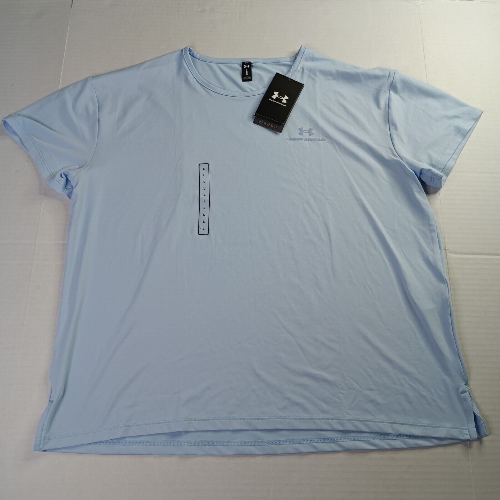Under Armour Under Armour RUSH Energy T-shirt Women's L Blue 1379141 464 Size L / US 10 / IT 46 - 1 Thumbnail