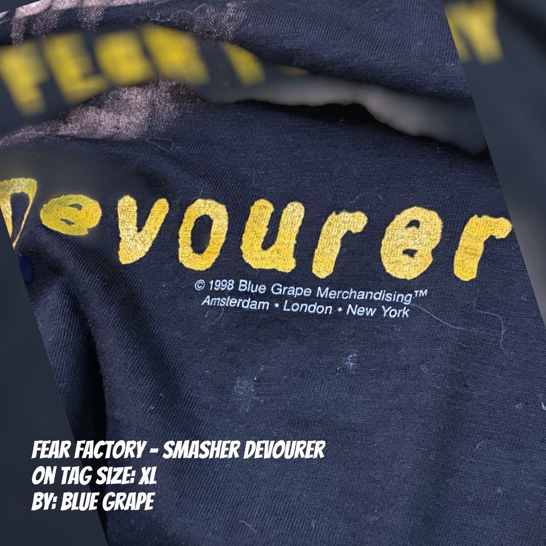 Band Tees Fear Factory - Smasher Devourer Band Tee Size US XL / EU 56 / 4 - 4 Thumbnail