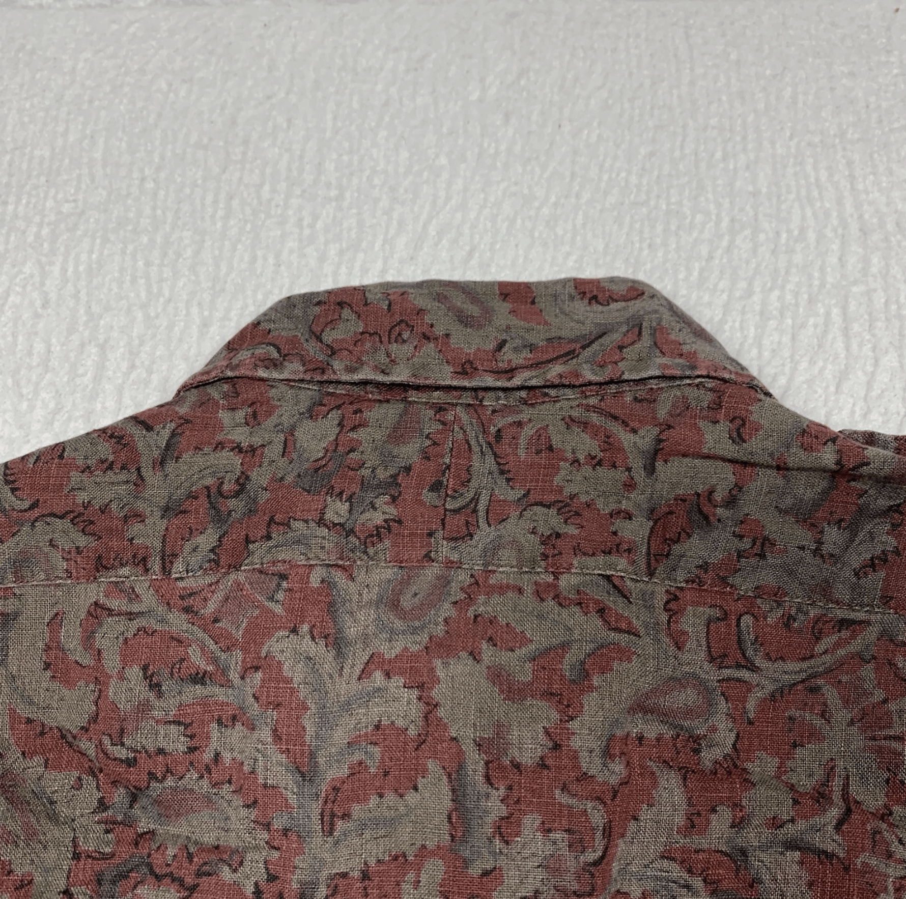 Polo Ralph Lauren VTG Polo Ralph Lauren Paisley Shirt Linen Epaulettes Medium Size US M / EU 48-50 / 2 - 9 Thumbnail