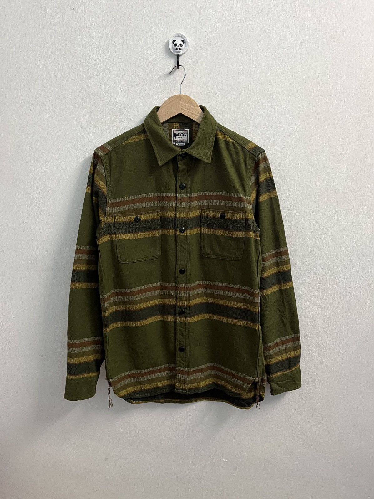Toyo Enterprises Vintage Houston Heavyweight Flannel Plaid Shirt Union Made Size US M / EU 48-50 / 2 - 1 Thumbnail