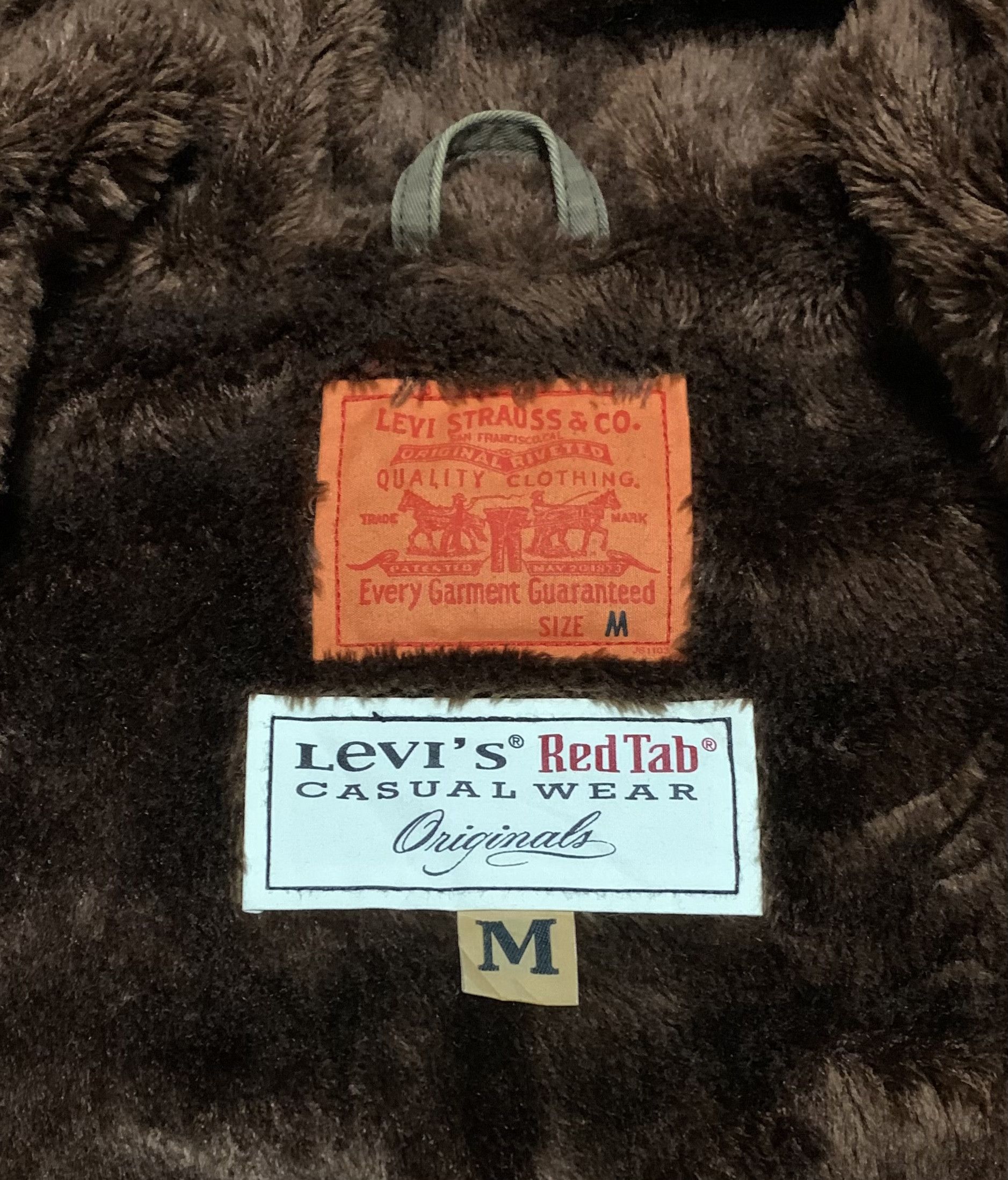 Levi's Vintage Levis Red Tab Casual Wear Fur Hoodie Jacket Size US M / EU 48-50 / 2 - 10 Thumbnail