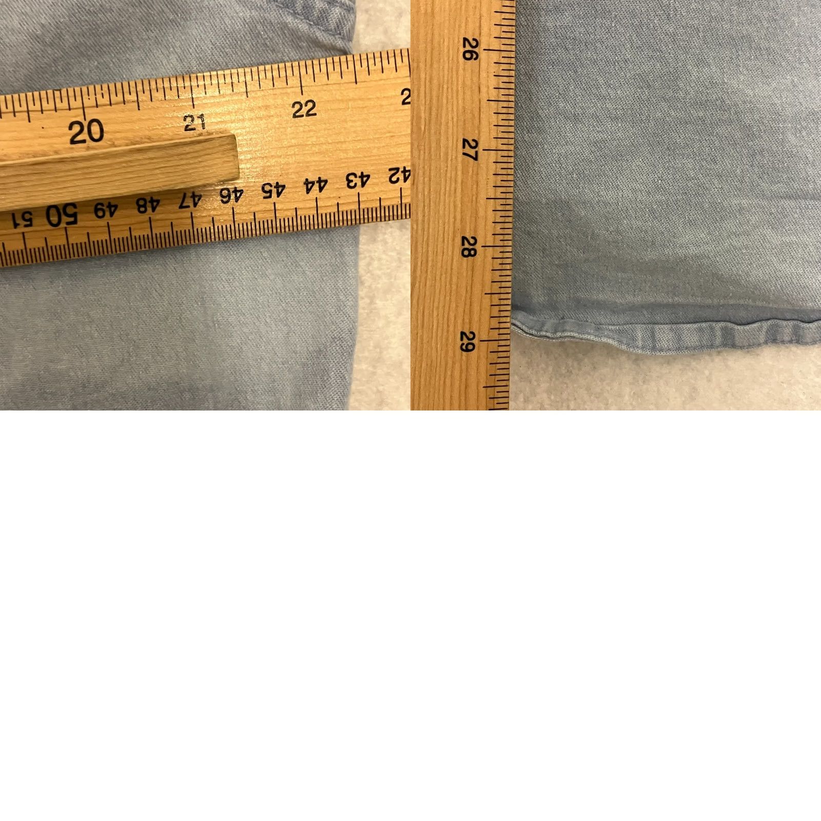 Wrangler Wrangler Denim Shirt Mens M Blue Short Sleeve Stretch Cotton Button Up Size US M / EU 48-50 / 2 - 8 Thumbnail