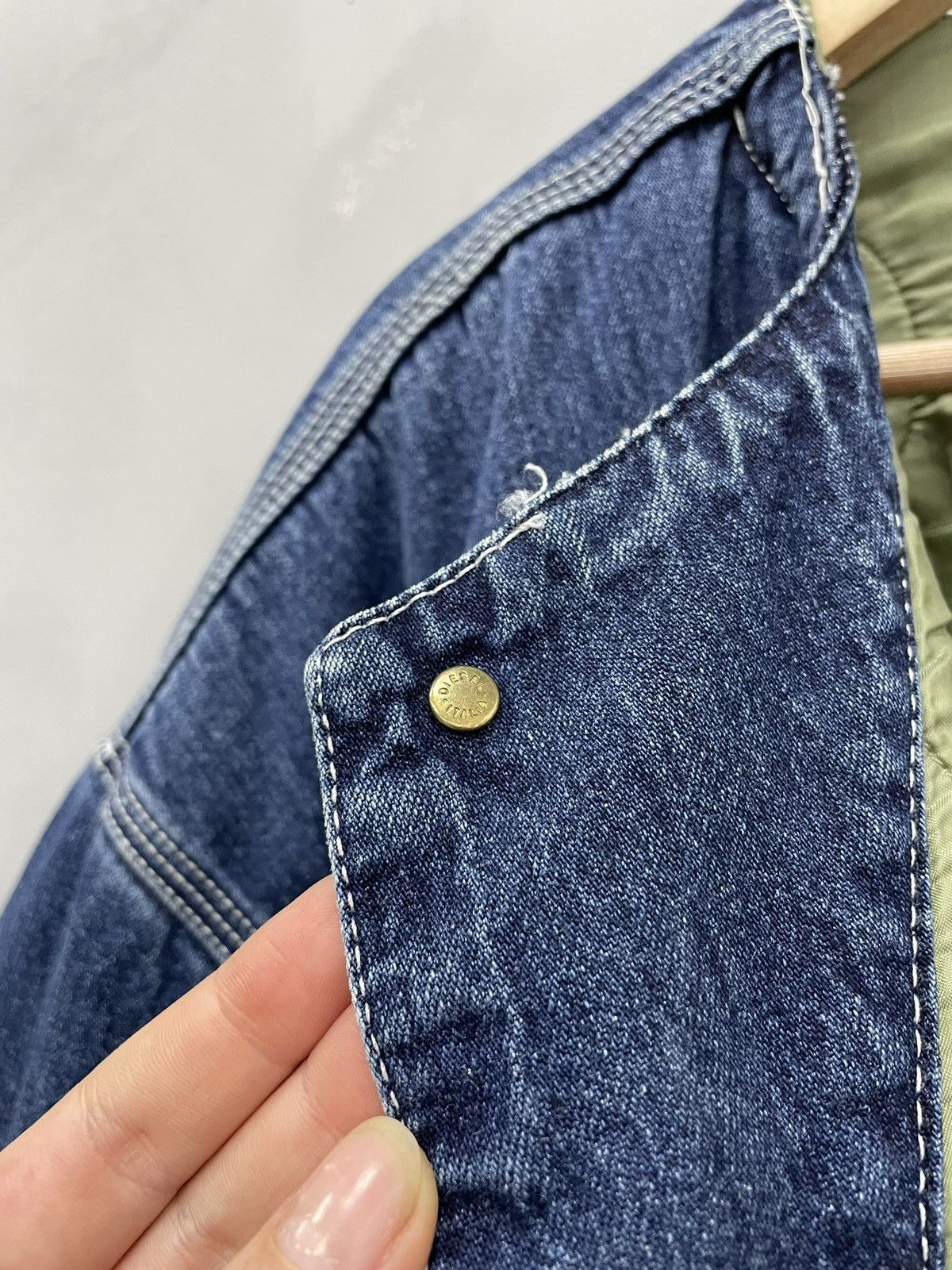 Diesel Diesel trucker denim jacket retro hype rare y2k Size US XXL / EU 58 / 5 - 8 Thumbnail