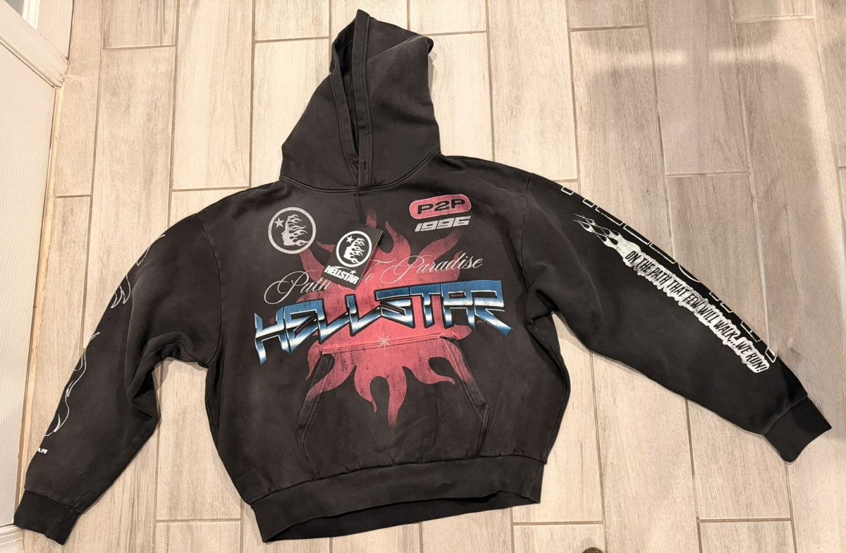 HELLSTAR hellstar racer hoodie Size US L / EU 52-54 / 3 - 4 Thumbnail