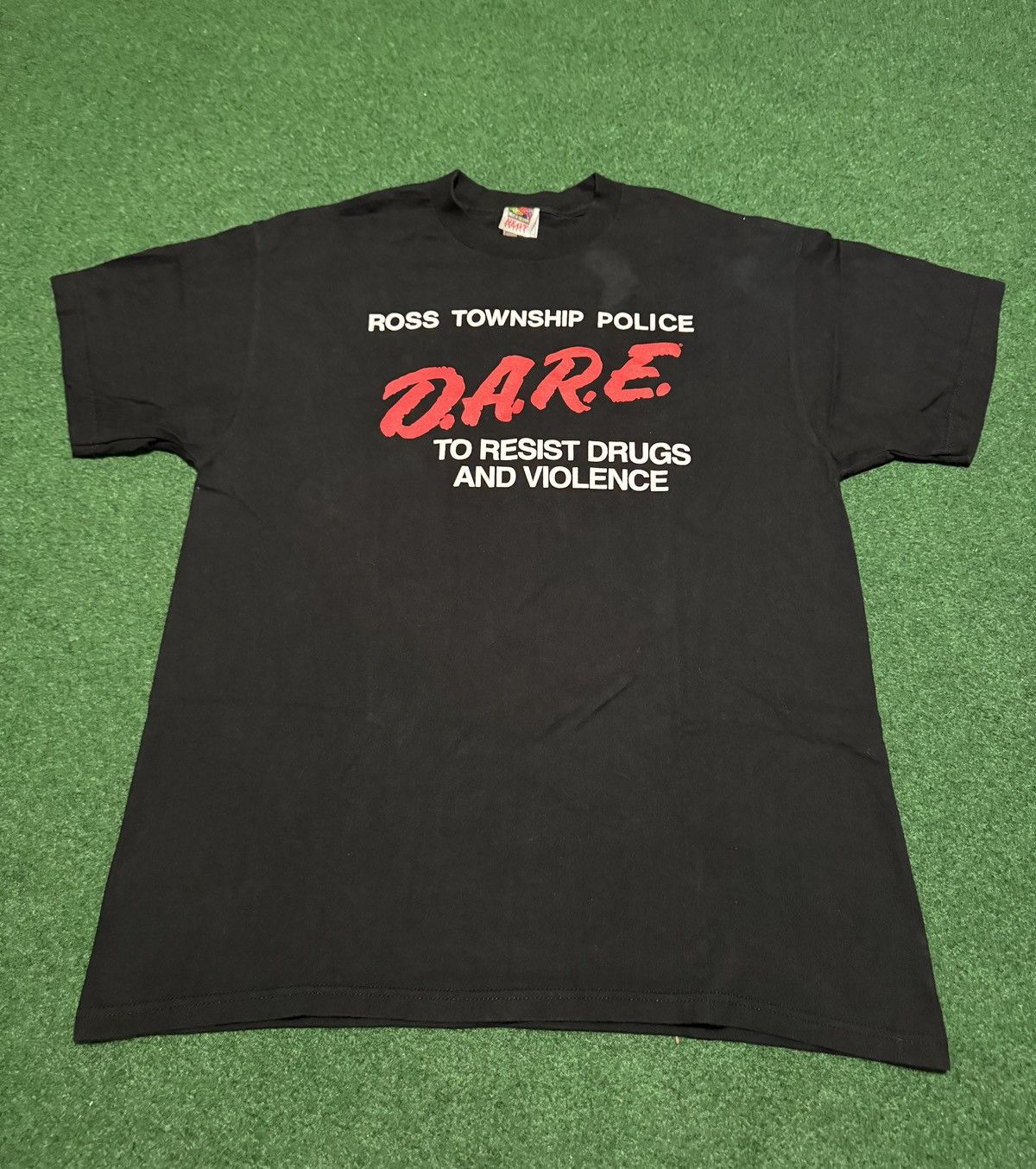 D.A.R.E Dare Drug Free Ross Pittsburgh Straight Edge XX XL T Shirt Size US XL / EU 56 / 4 - 1 Thumbnail