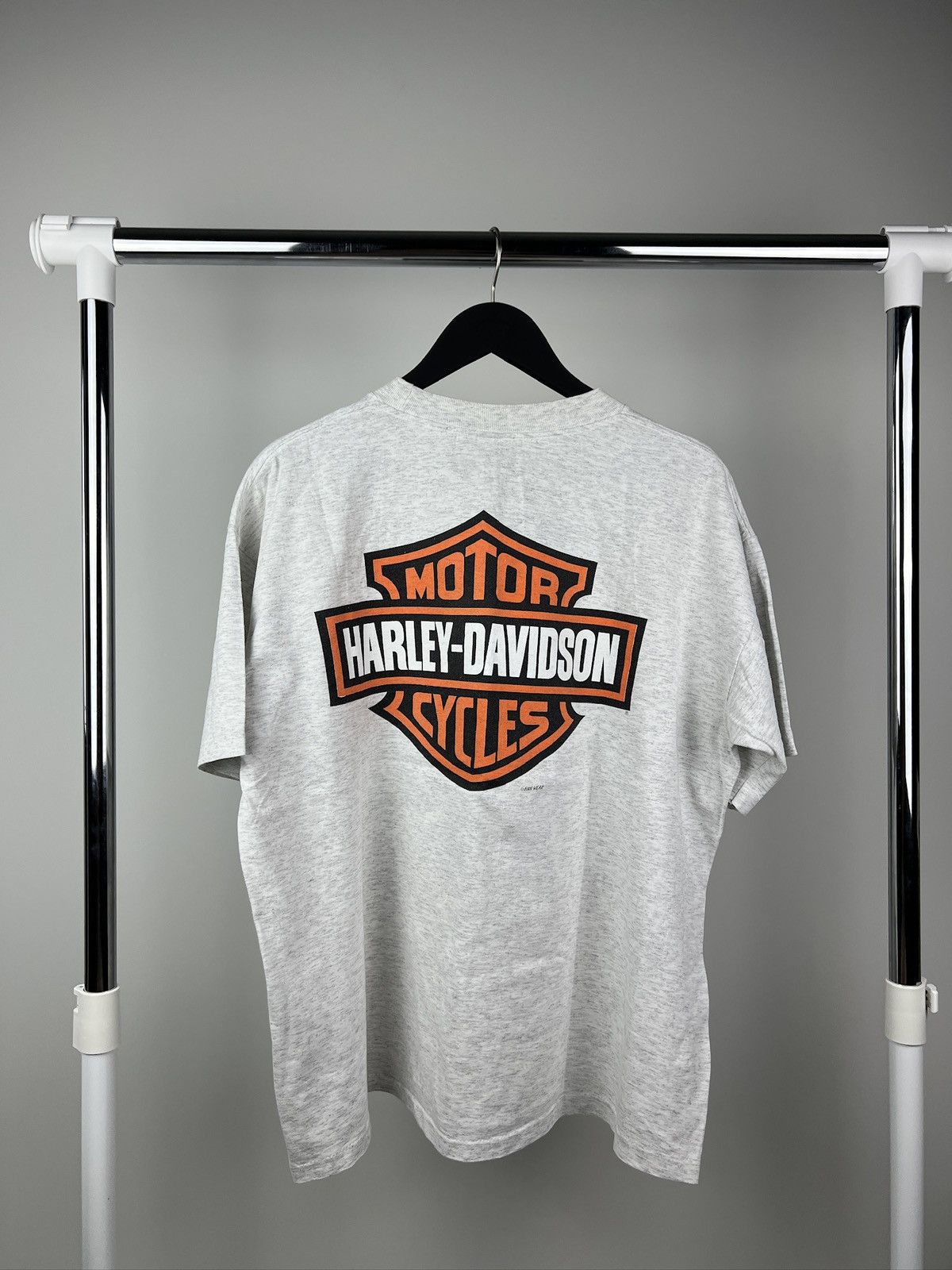 Harley Davidson Harley Davidson Single Stitch Boxy XL Rare Tshirt 3D Thunder Size US XL / EU 56 / 4 - 10 Thumbnail