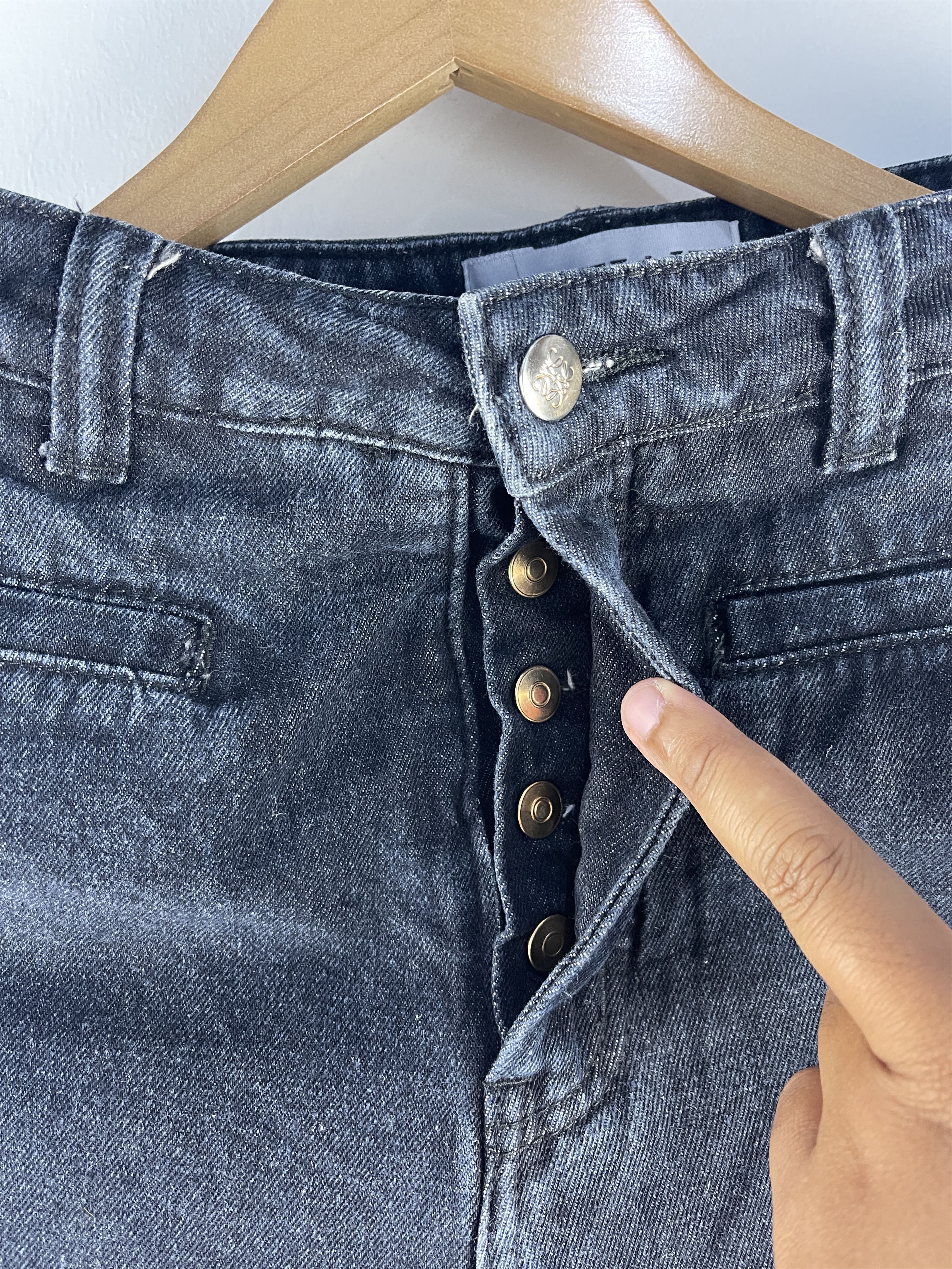 Loewe Vintage LOEWE Selvedge Denim Jeans – Button Fly Size US 28 / EU 44 - 17 Thumbnail