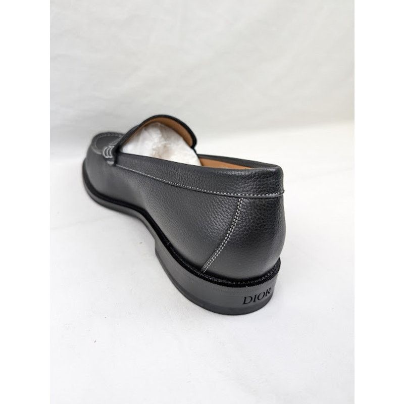 Dior o1rshd1 Granville Grained Calf Loafer in Nior Size US 13 / EU 46 - 10 Thumbnail