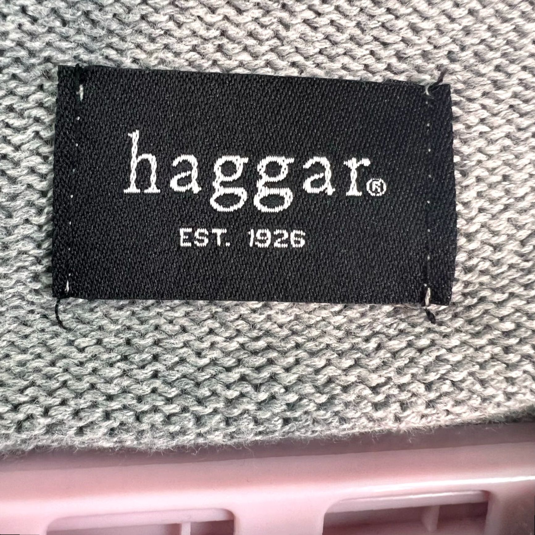 Haggar Haggar Geometric Sweater Men XXL Gray Cotton Long Sleeve Pullover 90s Size US XXL / EU 58 / 5 - 4 Thumbnail