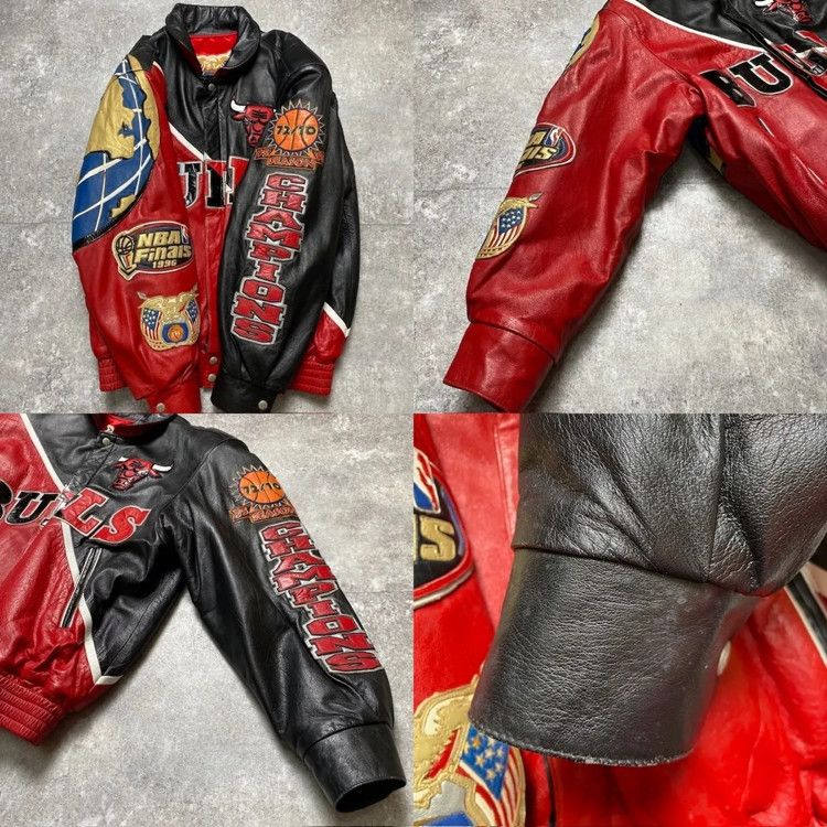 JH Design Jeff Hamilton jh Design NBA BULLS Jacket jordan muhammad ali Size US XL / EU 56 / 4 - 4 Thumbnail