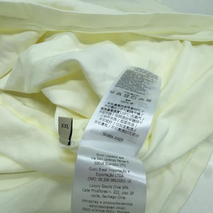 Gucci Gucci Gucci Lido tshirt -2506 Size US XXL / EU 58 / 5 - 6 Thumbnail