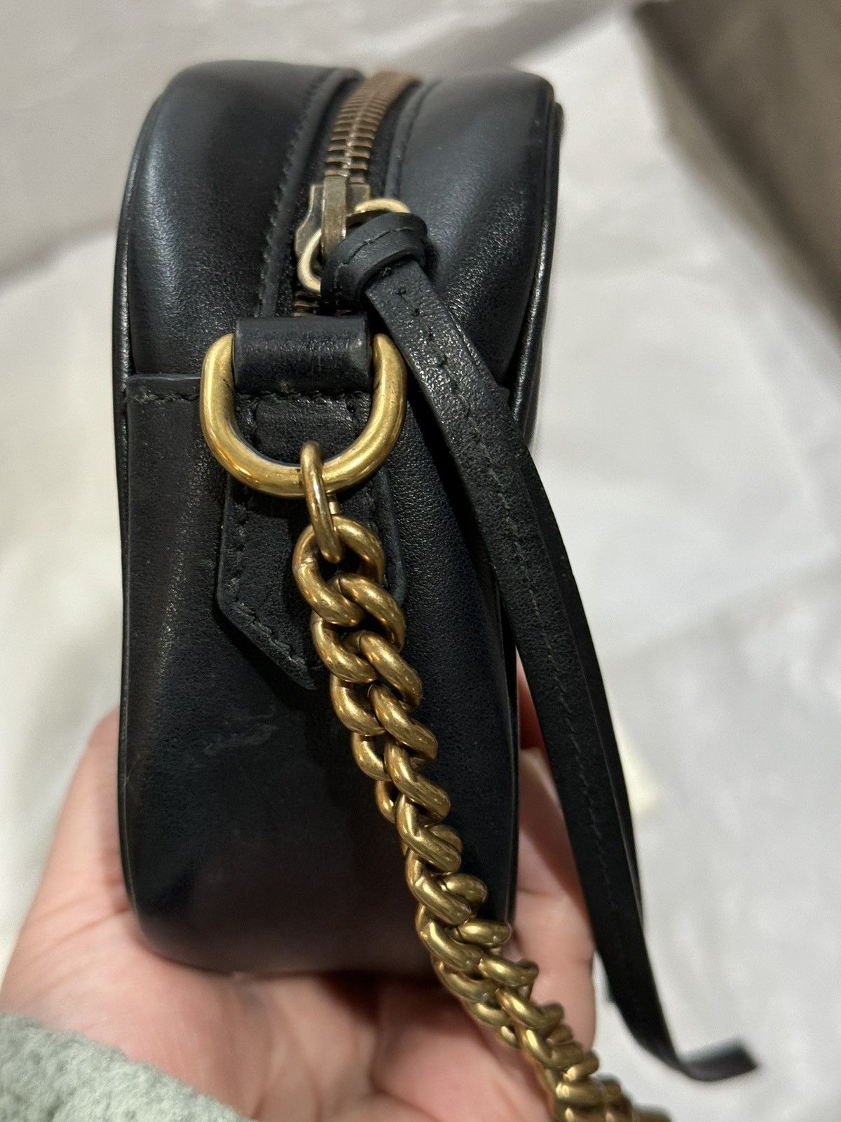 Gucci GUCCI GG MARMONT MINI CROSSBODY SHOULDER BAG Size ONE SIZE - 14 Thumbnail