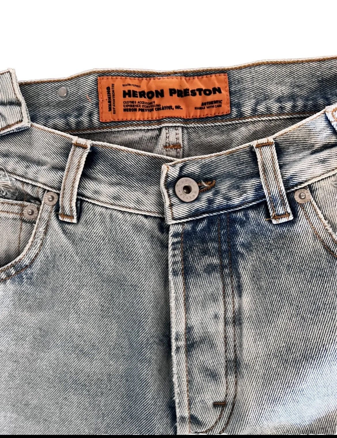 Heron Preston Heron Preston x Sami Miro Five-Pocket Vintage Jeans Size US 32 / EU 48 - 9 Thumbnail