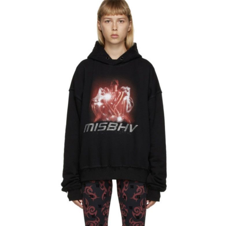 Misbhv Misbhv ‘2001’ Crystals Hoodie Size US XS / EU 42 / 0 - 7 Thumbnail