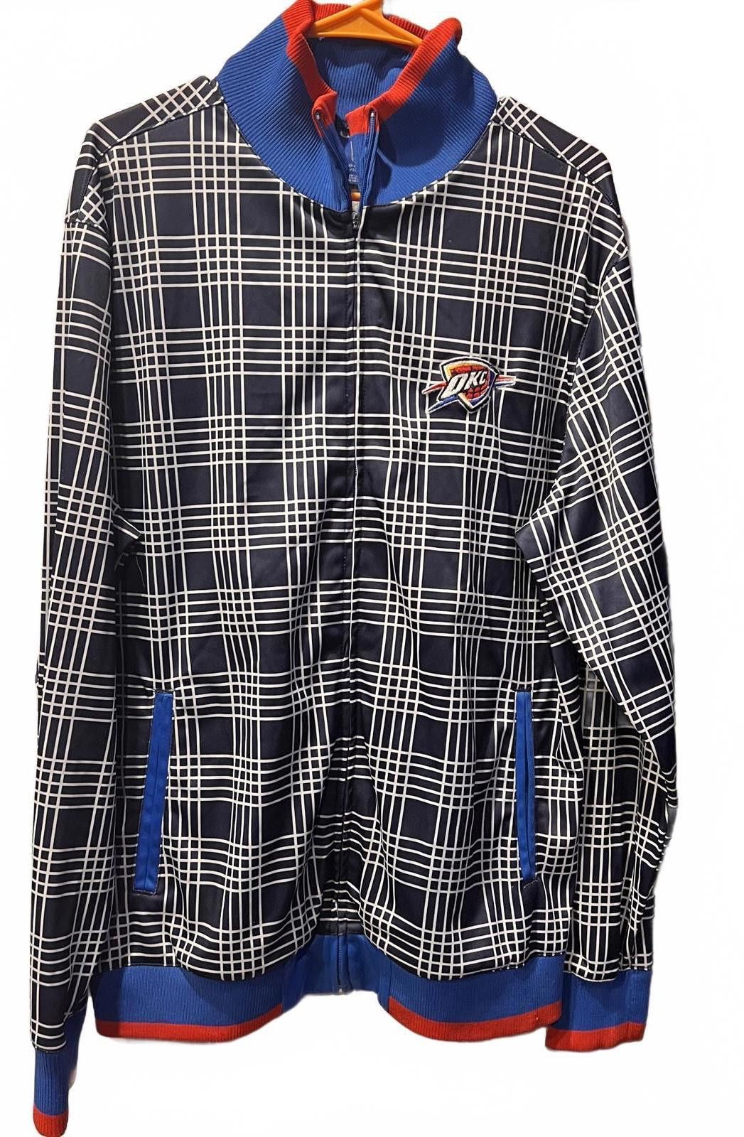 NBA OKC Thunder NBA Blue Label Men's Varsity Jacket Size L Size US L / EU 52-54 / 3 - 1 Thumbnail