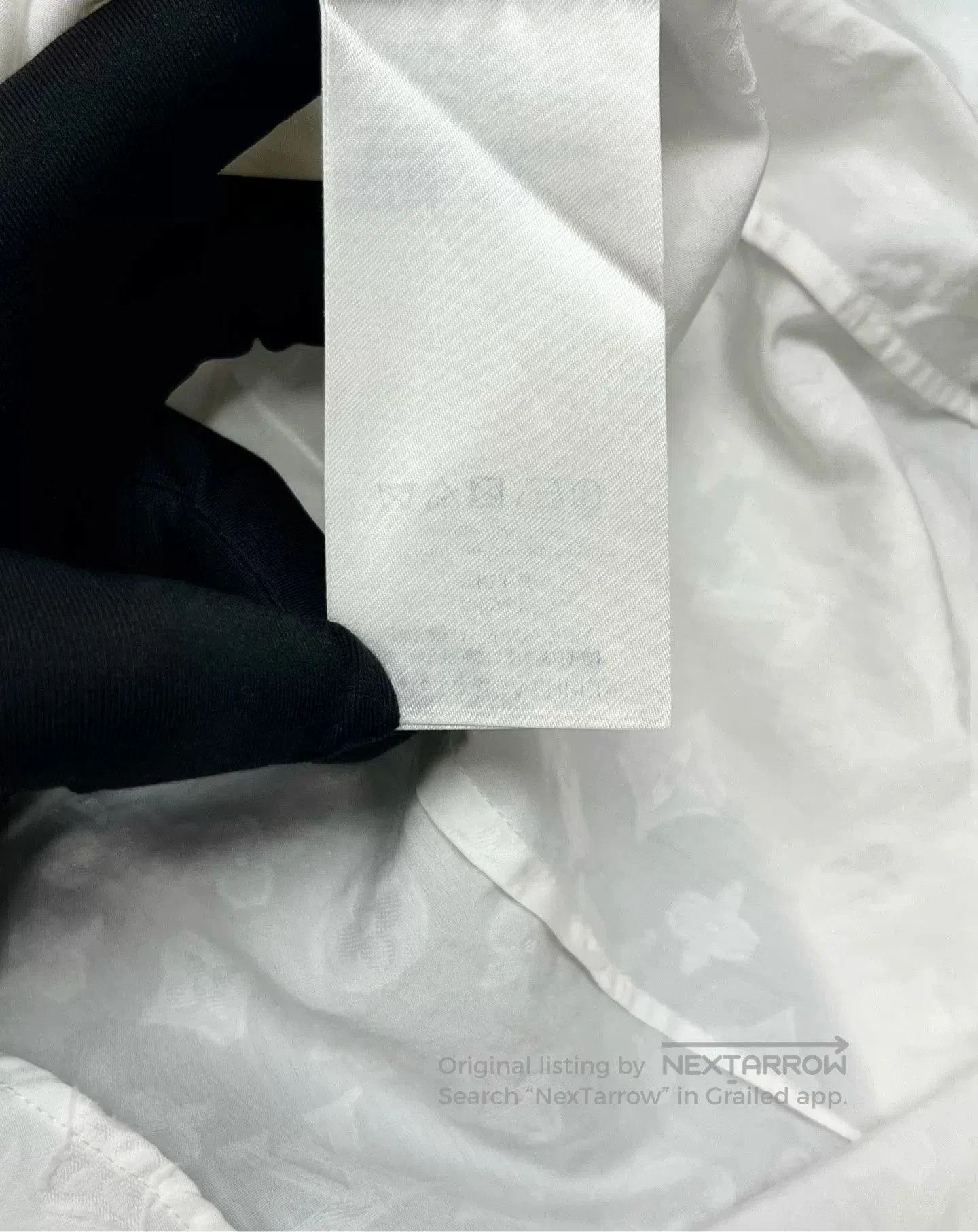 Louis Vuitton Louis Vuitton New White Monogram Shirt. Size S / US 4 / IT 40 - 4 Thumbnail