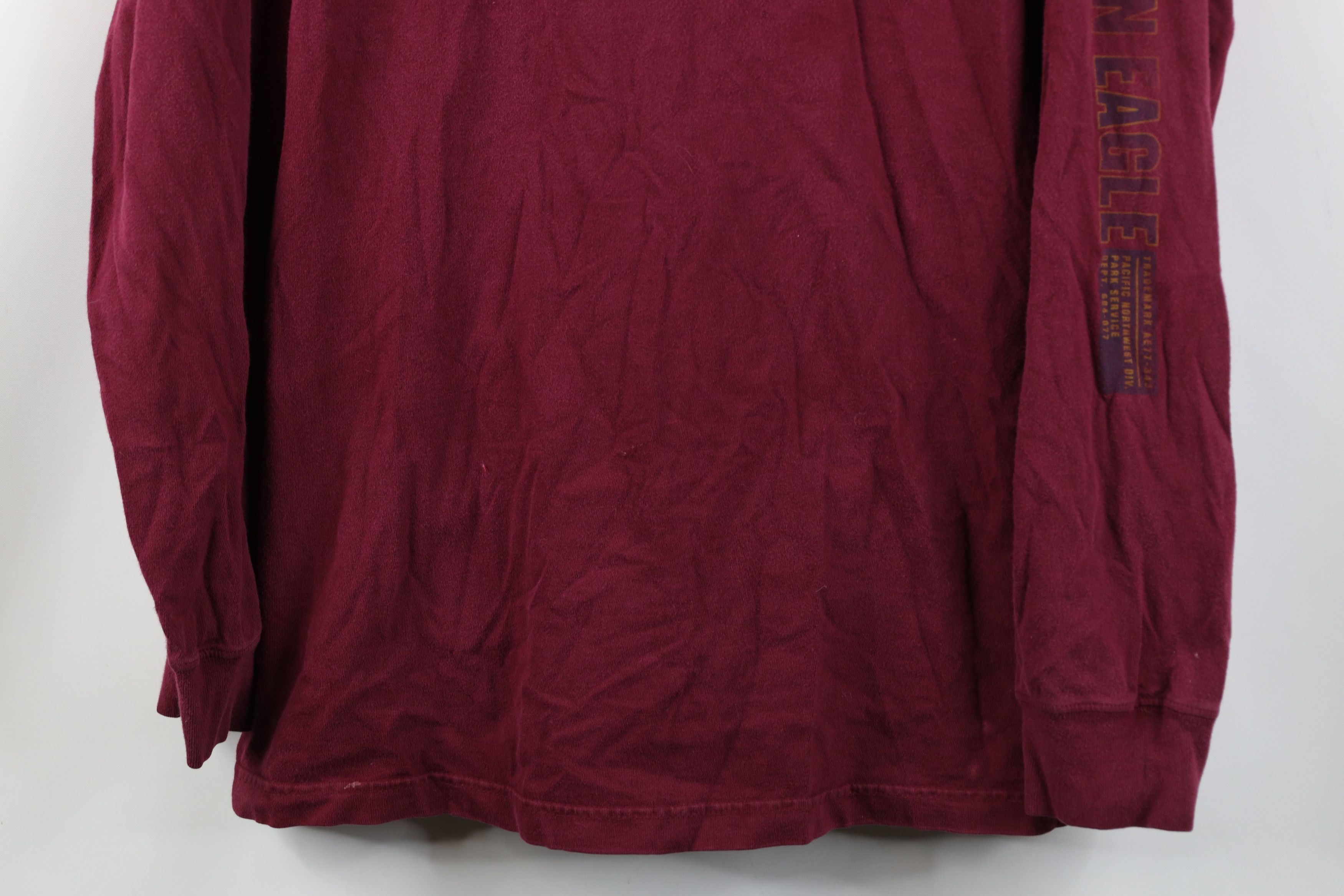 American Eagle Outfitters Vintage 90s Y2K American Eagle Outfitters Faded Park T-Shirt Size US L / EU 52-54 / 3 - 3 Thumbnail