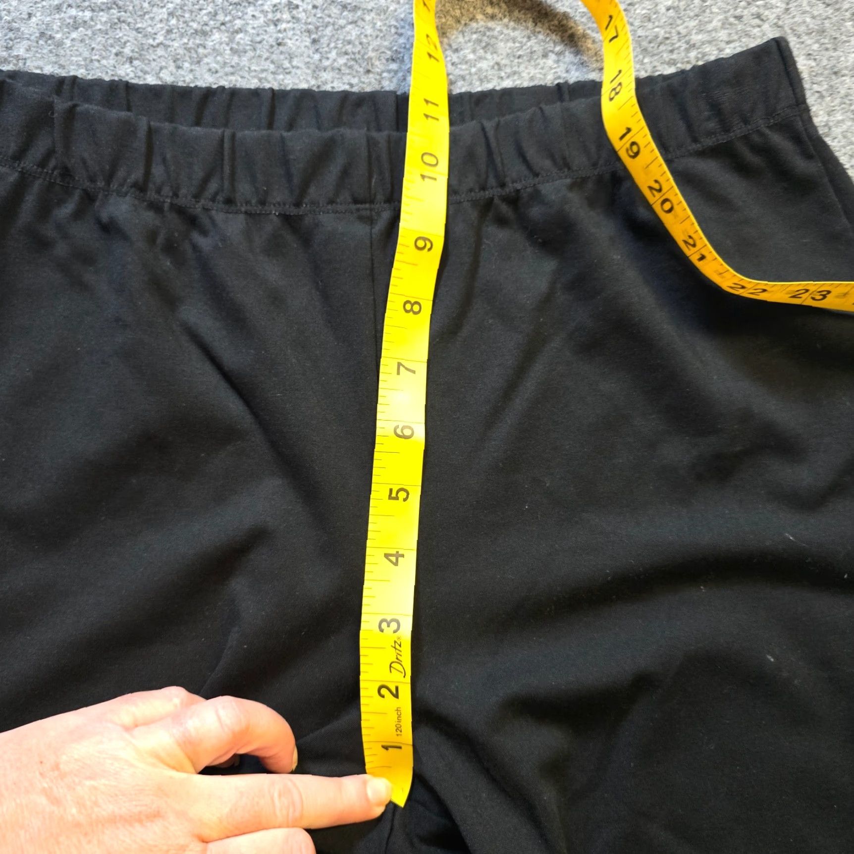 Vintage Garnet Hill Pants Women Size S Black Skinny Leggings Pull On Stretch Capsule Size 28" / US 6 / IT 42 - 5 Thumbnail