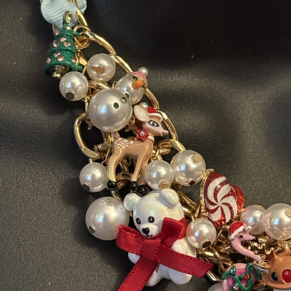 Betsey Johnson Betsy Johnson Christmas Jingle Bell charm collar necklace Size ONE SIZE - 2 Thumbnail