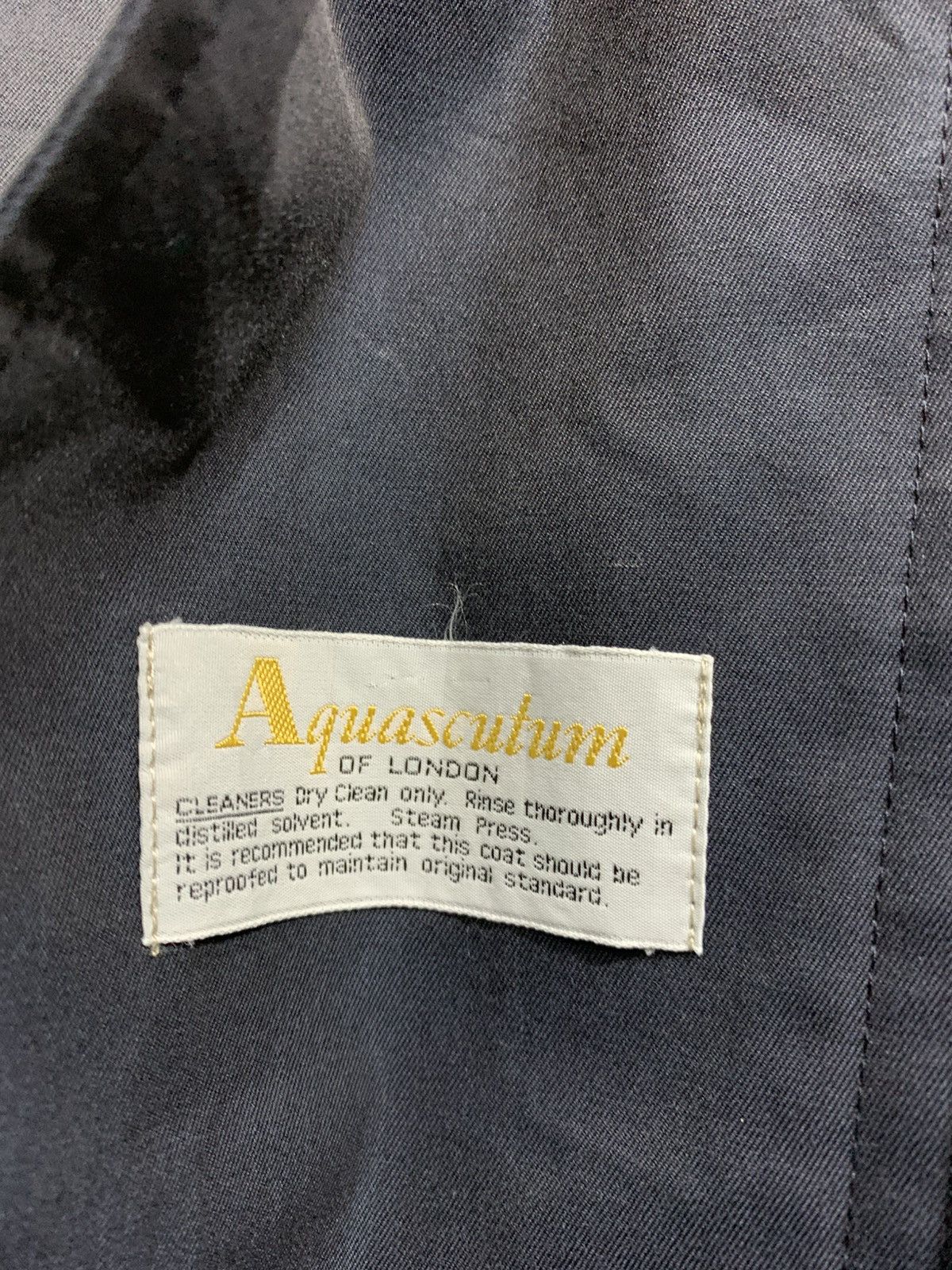 Aquascutum 🔥AQUASCUTUM NAVY OVERCOATS ENGLAND Size US M / EU 48-50 / 2 - 9 Thumbnail