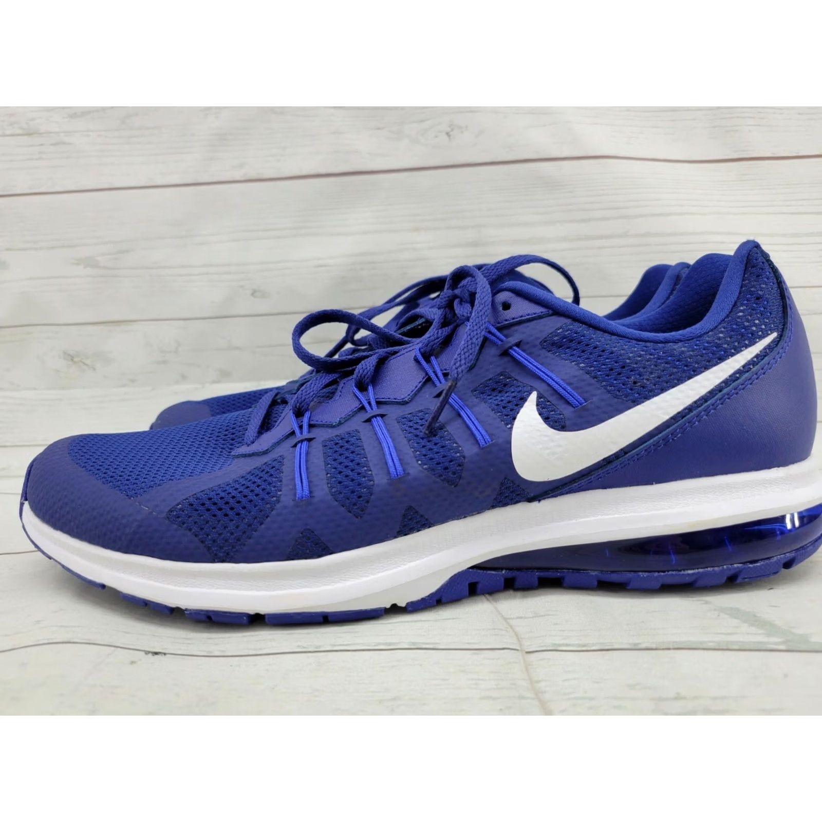 Nike NIKE Mens Air Max Dynasty Blue Size 12 Sneaker Style 816747-400 running Size US 13 / EU 46 - 6 Thumbnail