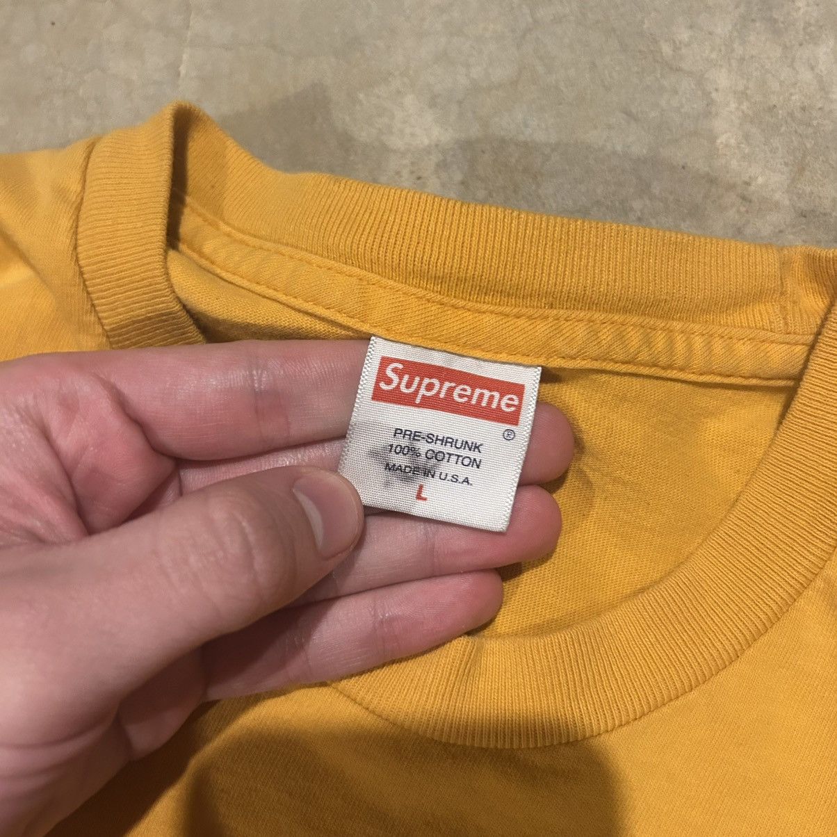 Supreme Supreme x Martin Wong Big Heat Tee Bright Orange FW19 Size US L / EU 52-54 / 3 - 4 Thumbnail