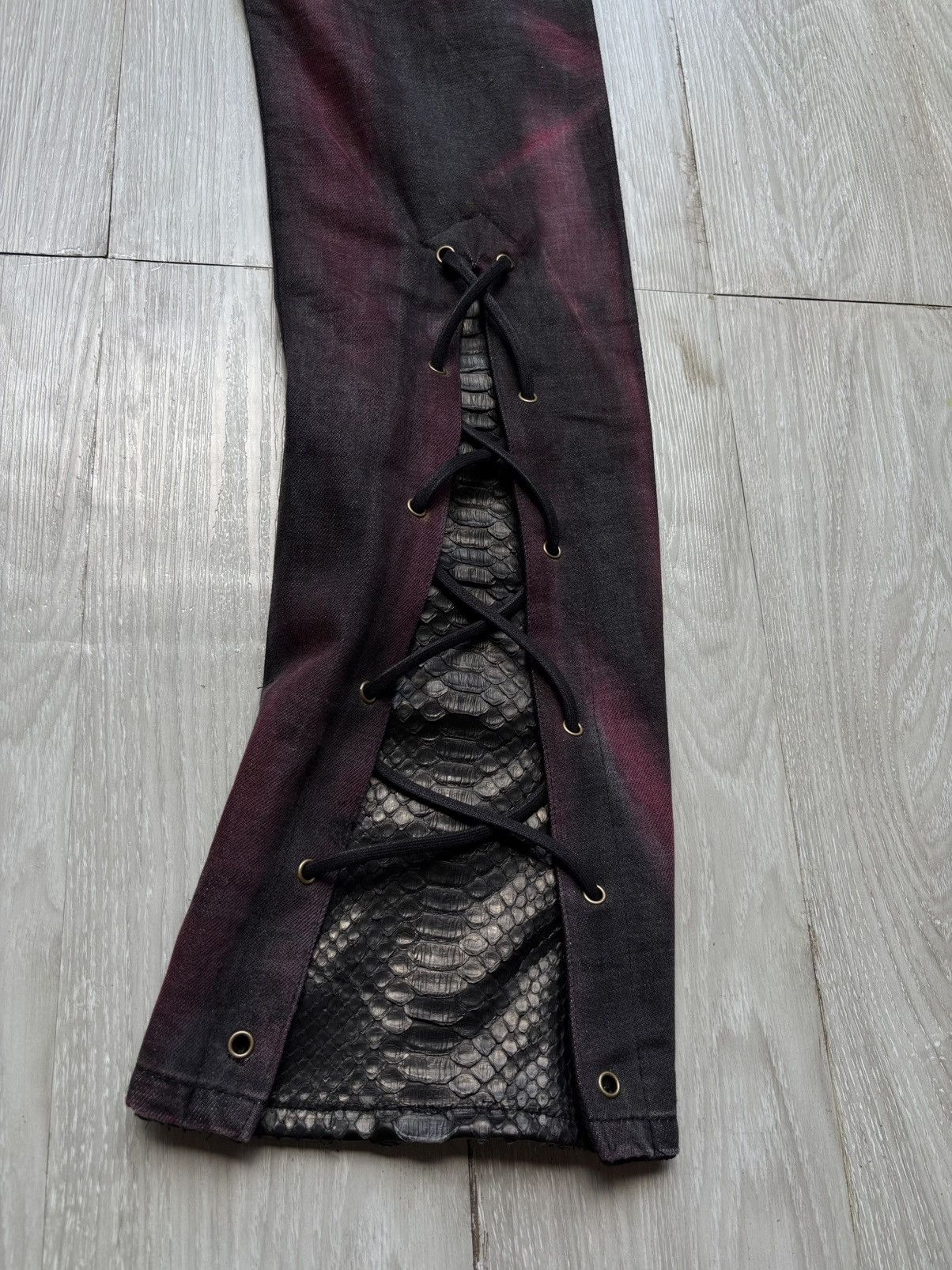 semanticdesign SEMANTIC DESIGN lace-up jeans Size US 28 / EU 44 - 6 Thumbnail