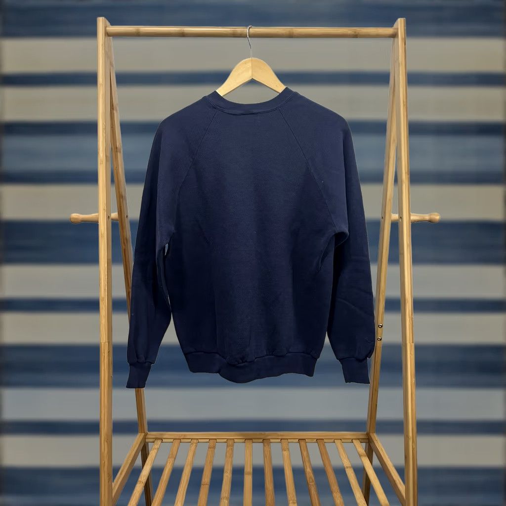 Jerzees VTG 80s NYSE Bulls Bears Trading Raglan Sweatshirt XL JERZEES Blue Pullover Men Stock Crypto 401K CandleStick WICK Old School Size US XL / EU 56 / 4 - 1 Thumbnail