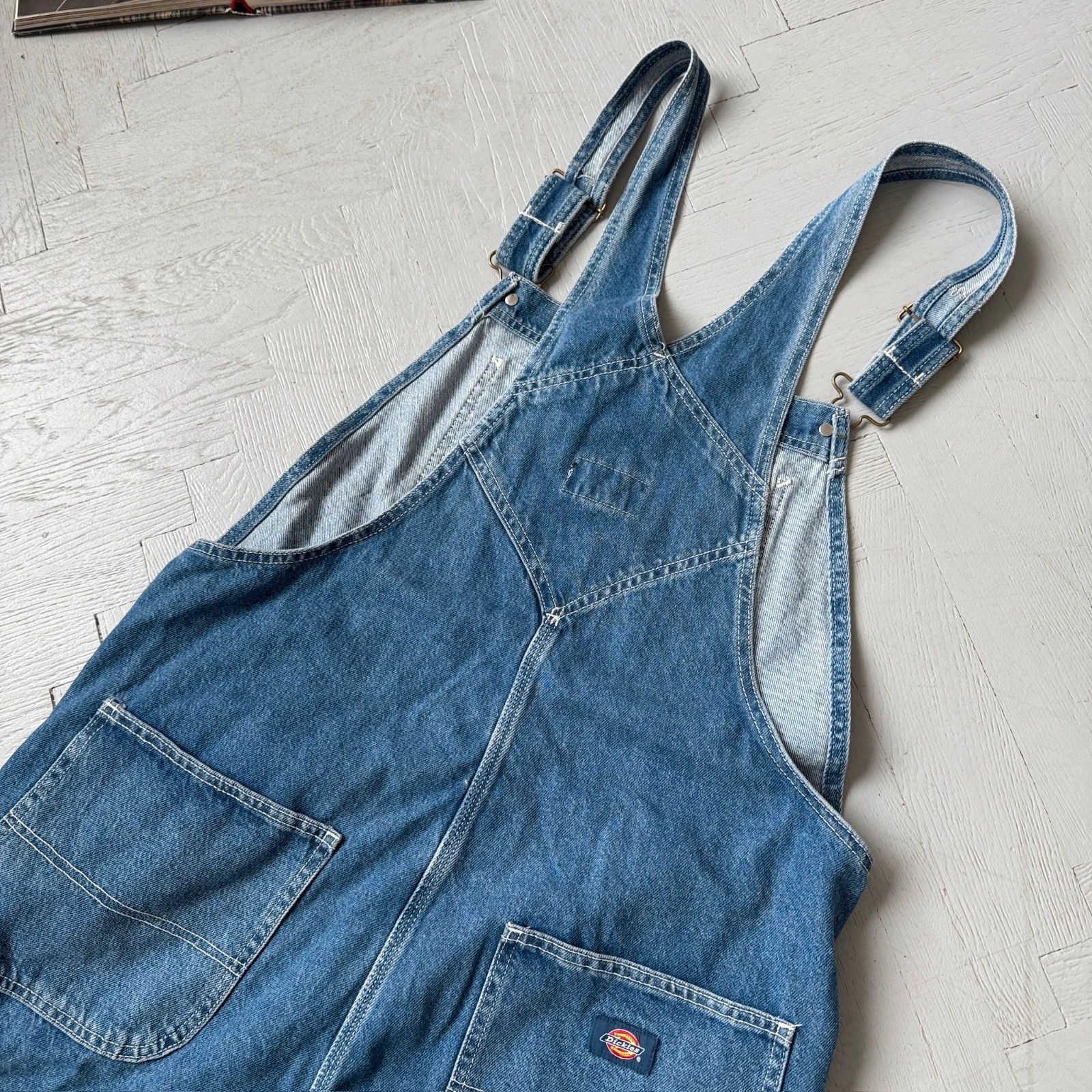 Dickies Dickies Workwear Denim Bib Overall Size US 38 / EU 54 - 4 Thumbnail